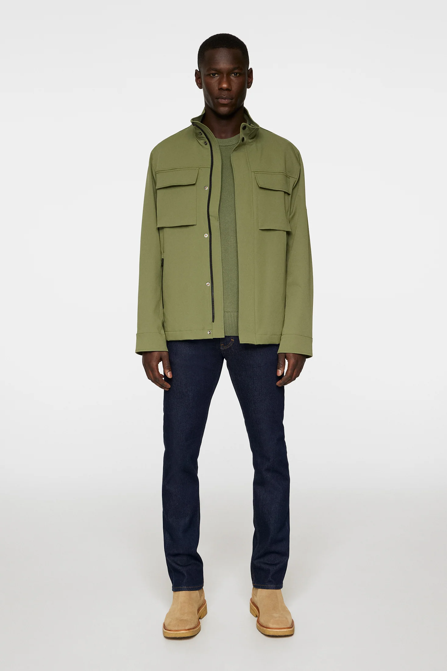 Riley 4 Way Stretch Jacket / Olivine - Image 4