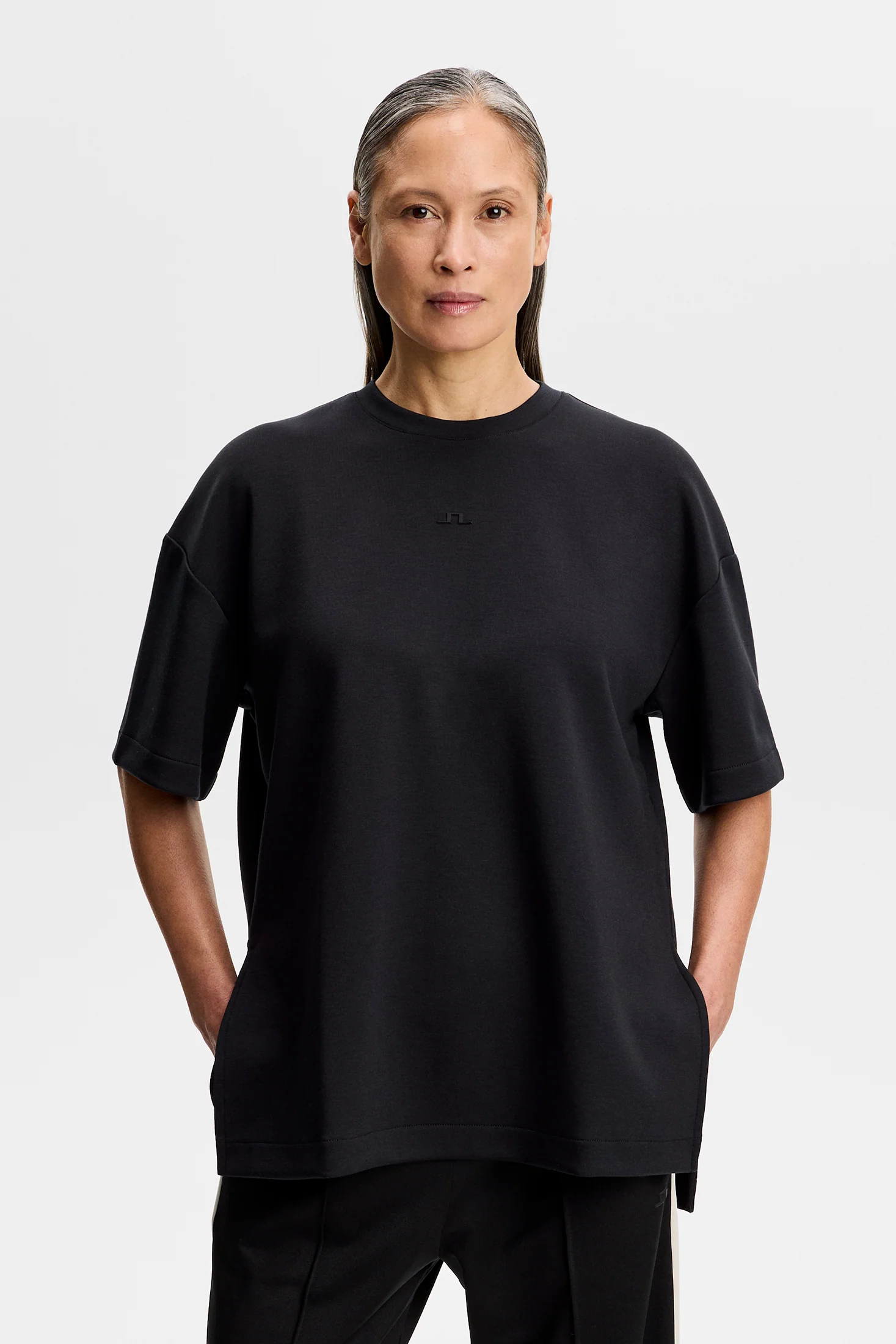 Rina T-shirt / Black - Image 3