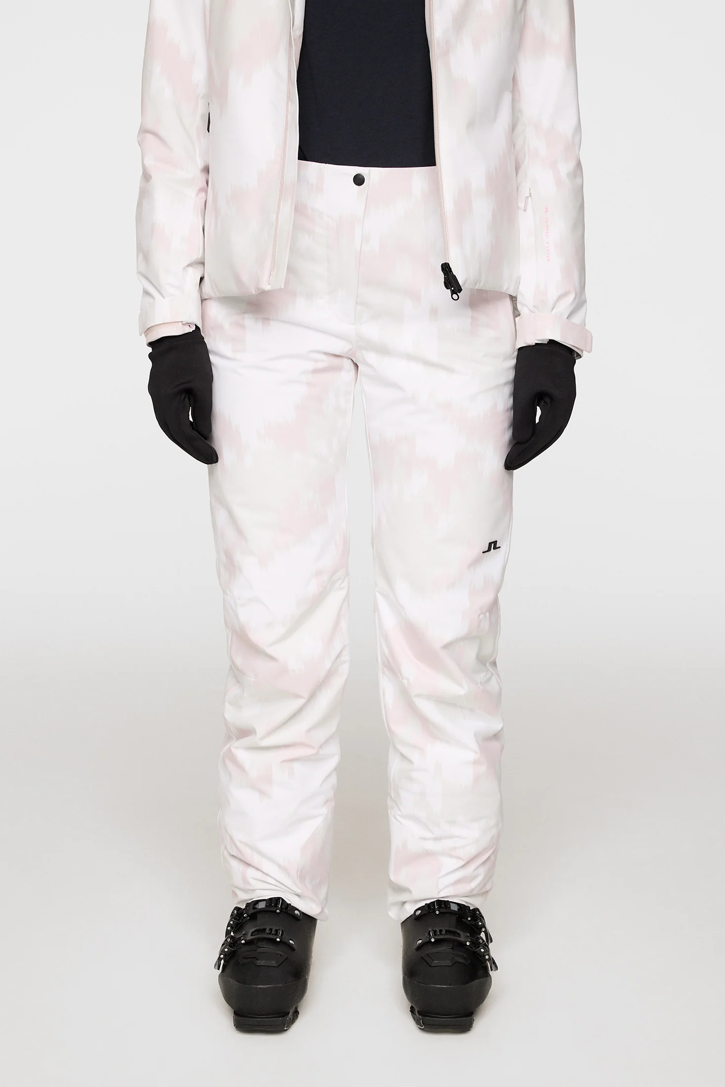 Rosario Pant Printed / Warp Gray Lilac L - Image 2