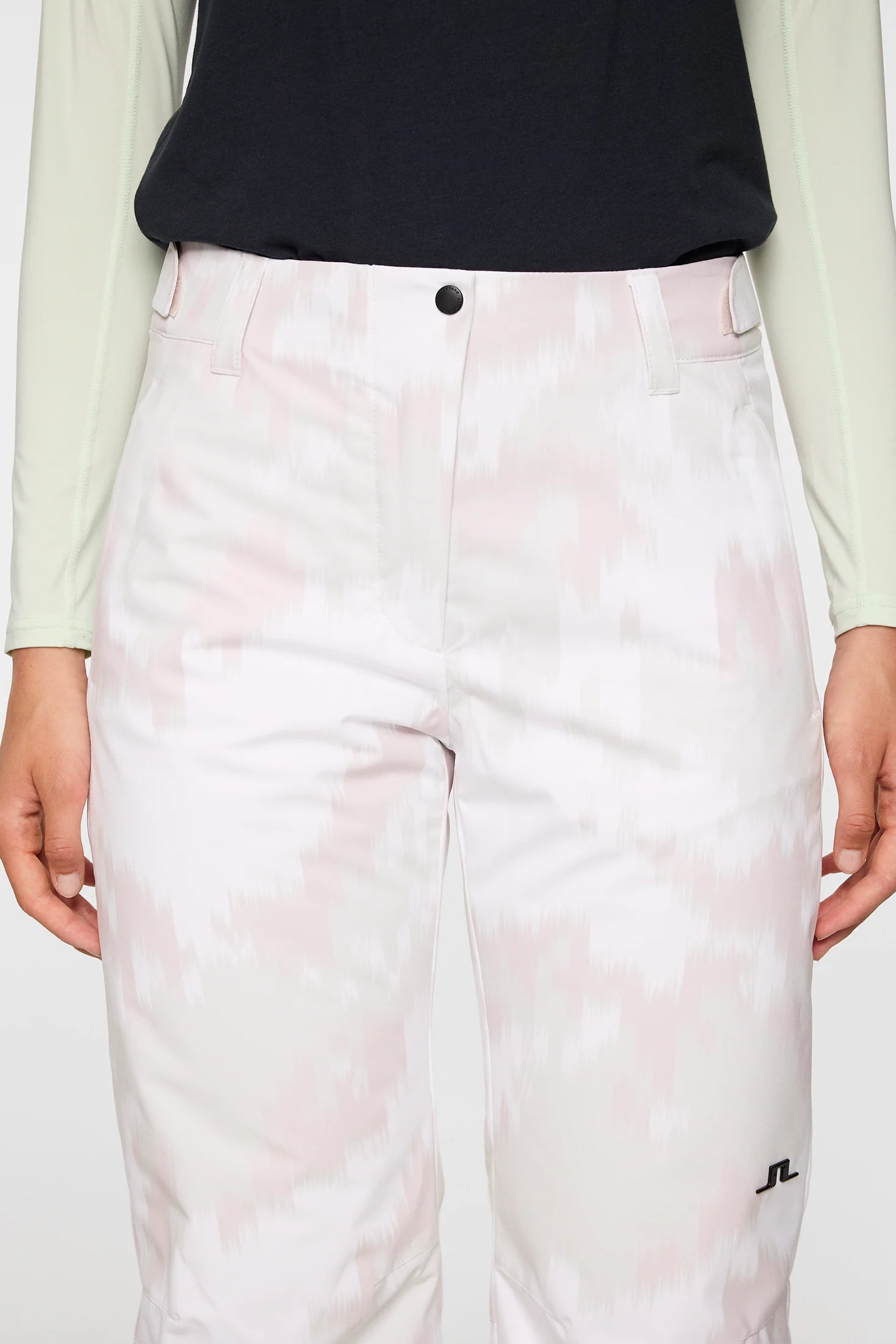 Rosario Pant Printed / Warp Gray Lilac L - Image 5