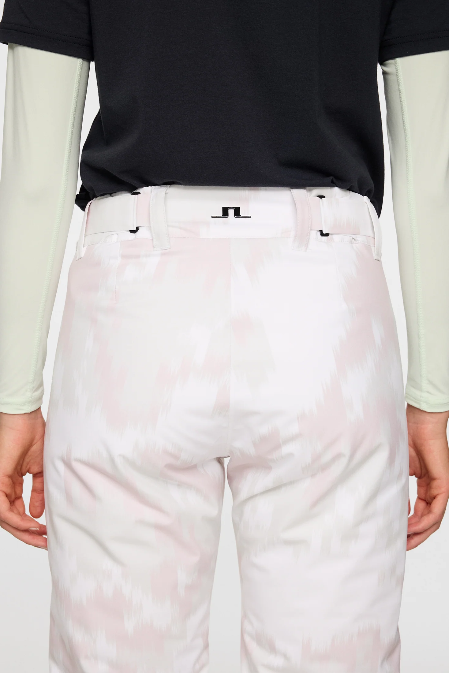 Rosario Pant Printed / Warp Gray Lilac L - Image 6