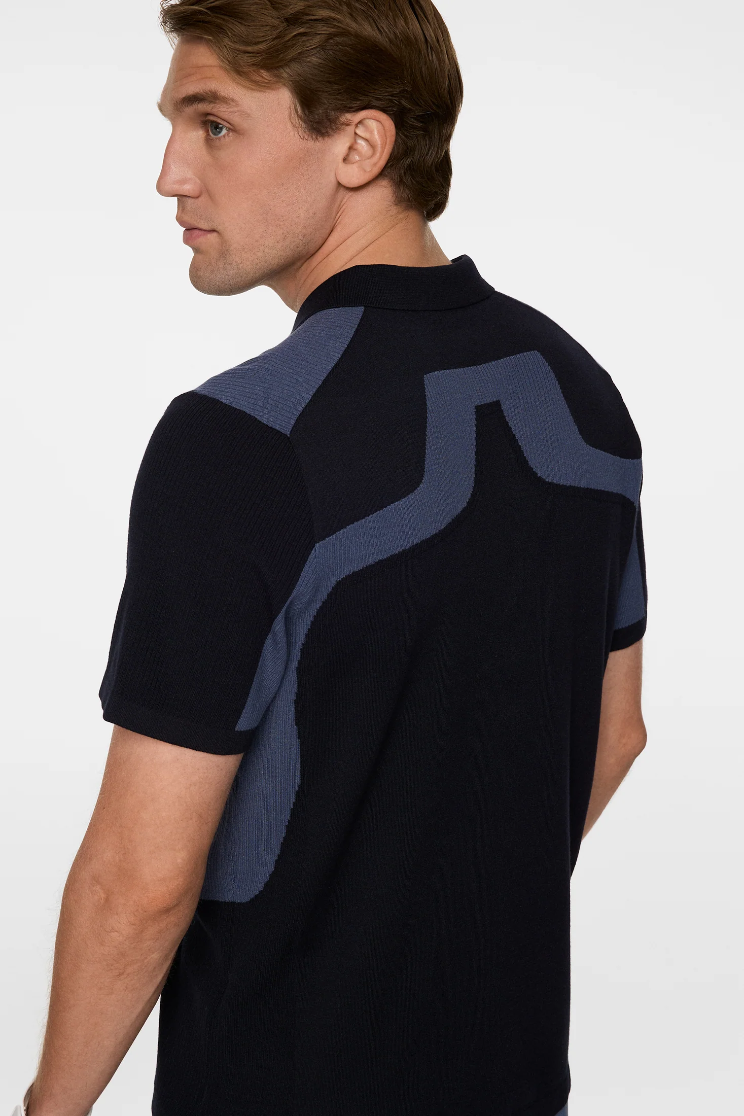 Ruben Knitted Shirt / JL Navy - Image 6