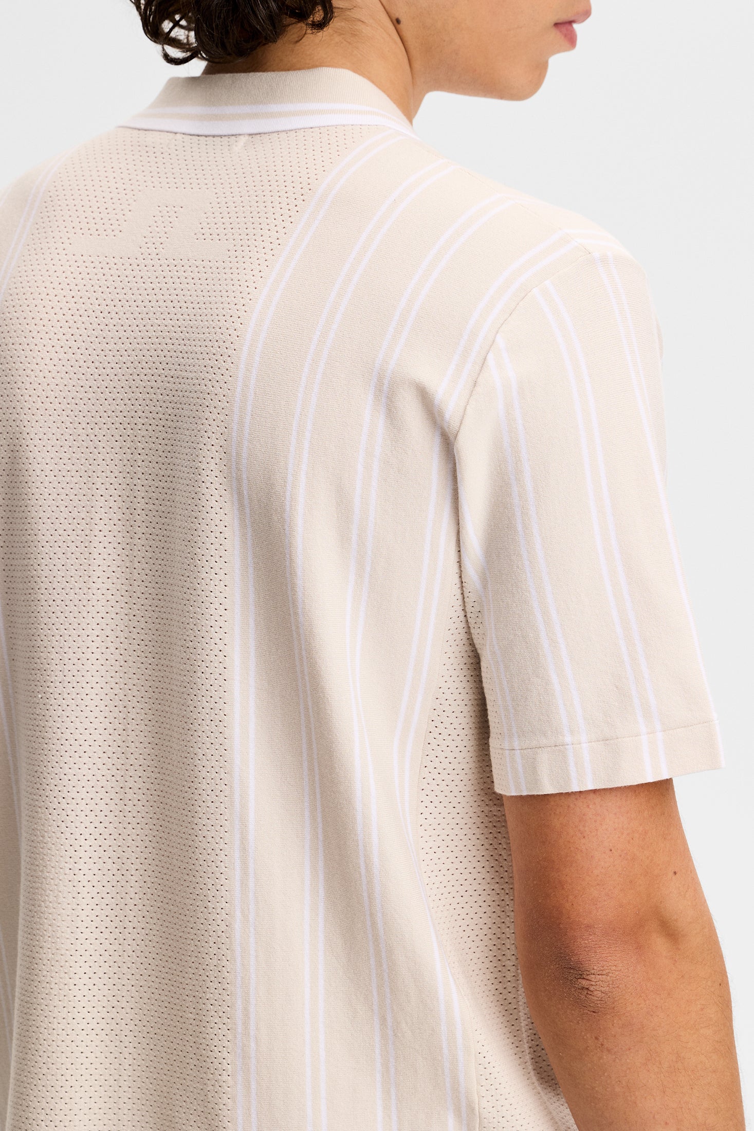 Rue Knit SS Shirt / Moonbeam - Image 6