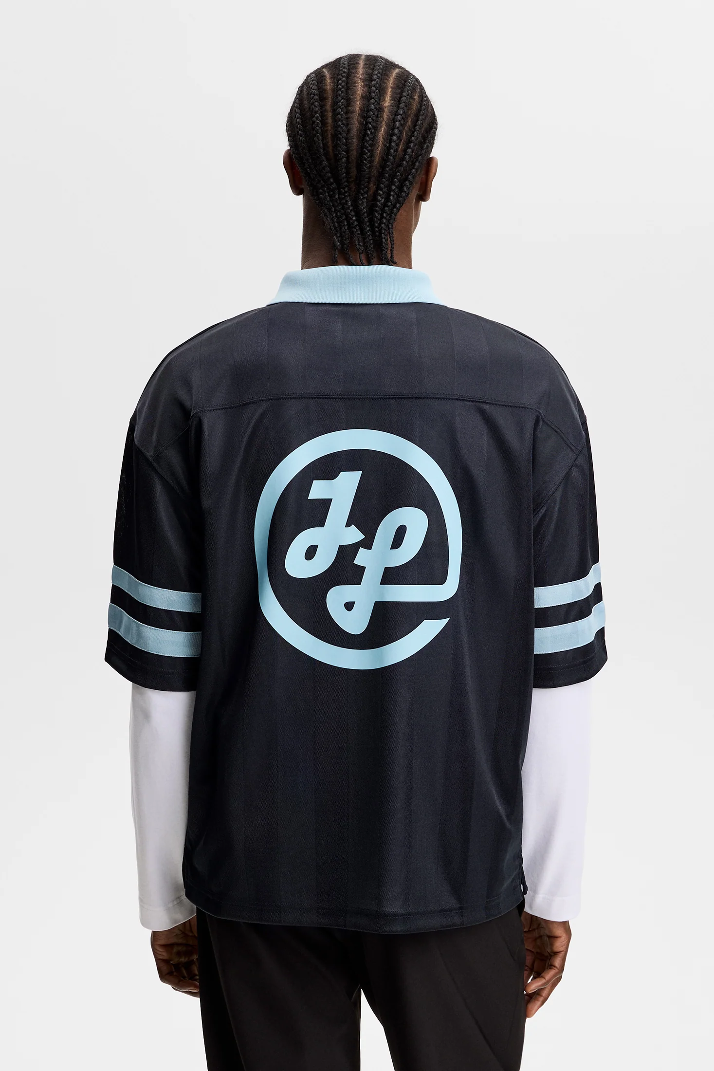 Rusty Printed Polo / JL Navy - Image 4