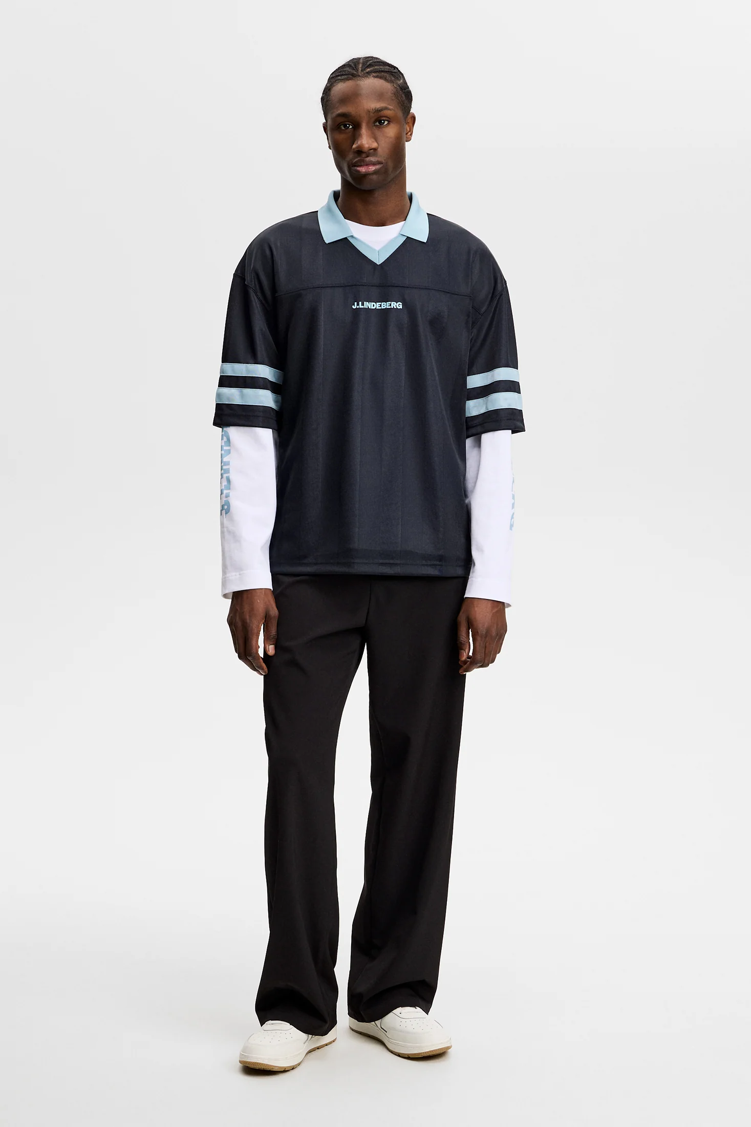 Rusty Printed Polo / JL Navy - Image 5