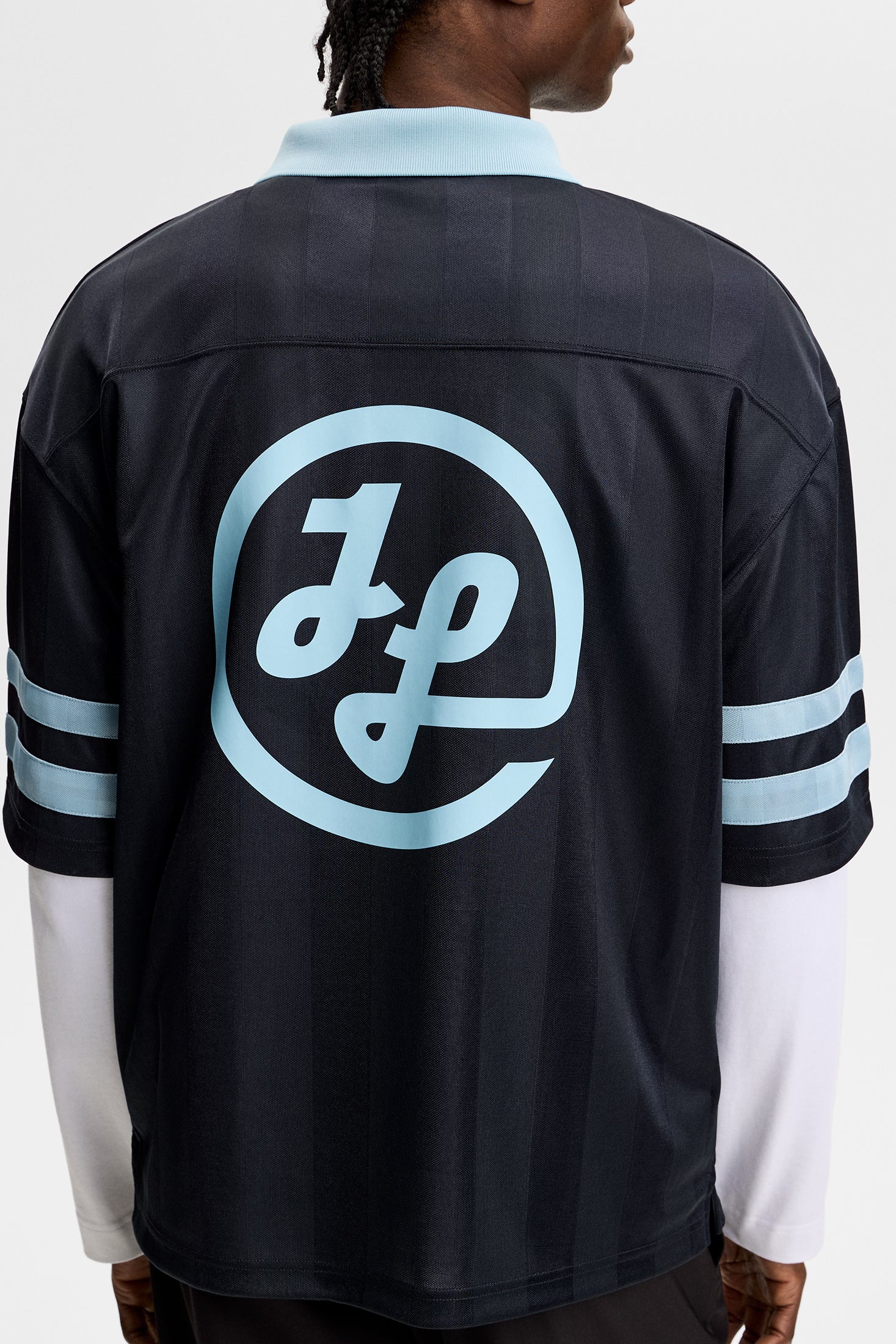 Rusty Printed Polo / JL Navy - Image 6