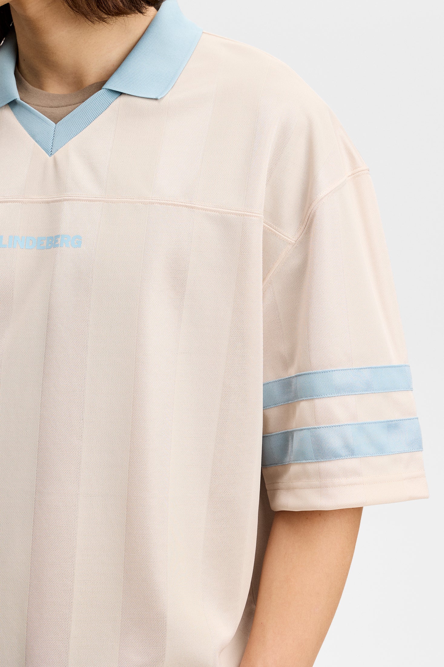 Rusty Printed Polo / Moonbeam - Image 6