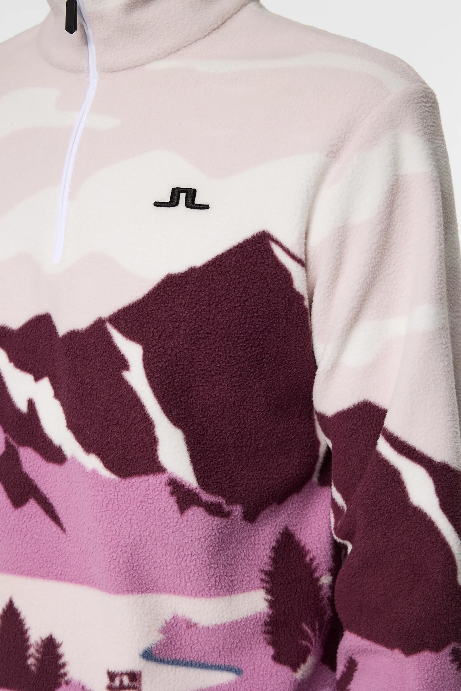 Sammie Pile Jacket / Landscape Fleece Purple L - Image 7