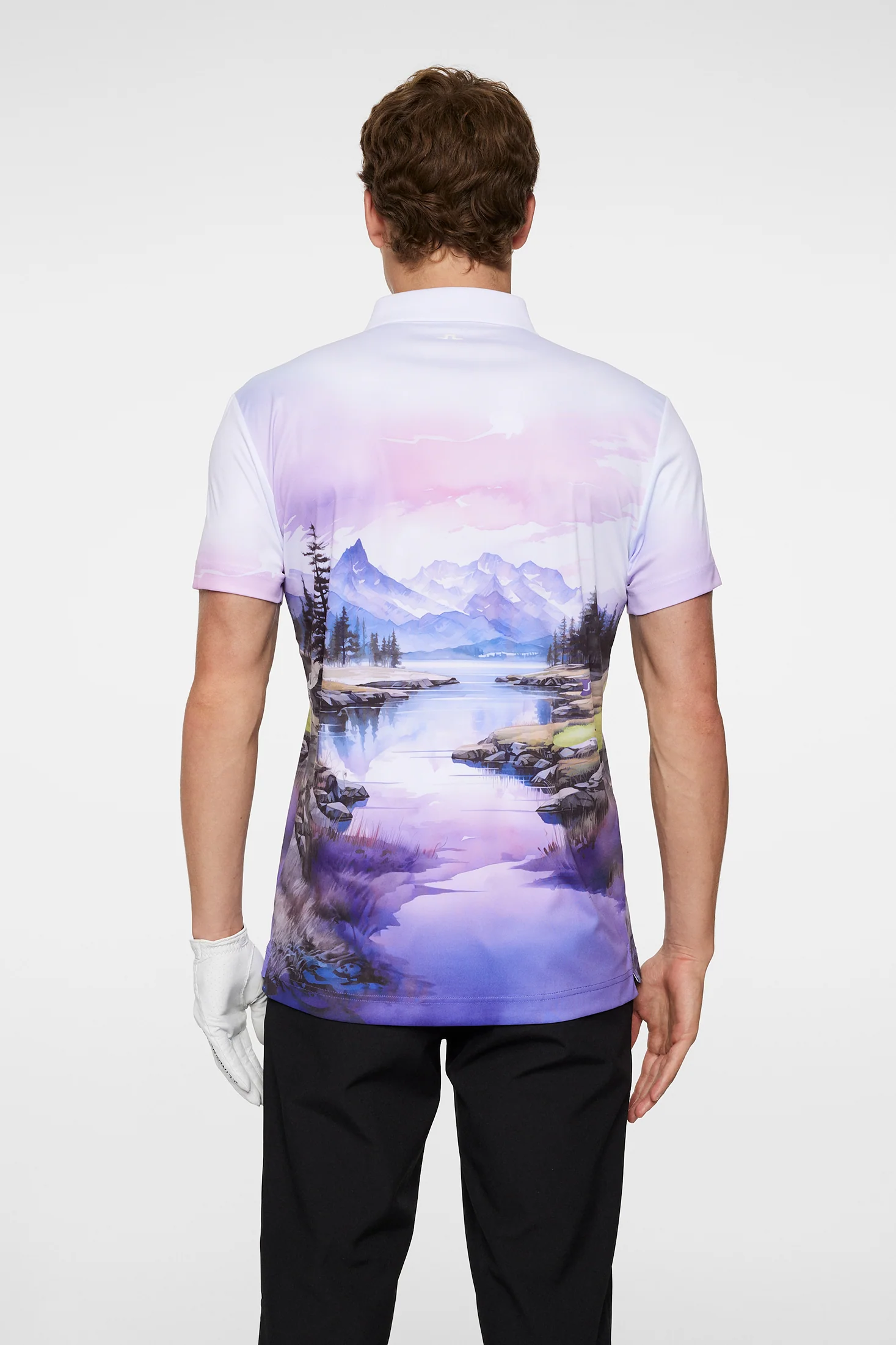 Samuel Polo / Landscape Watercolor purple L - Image 3