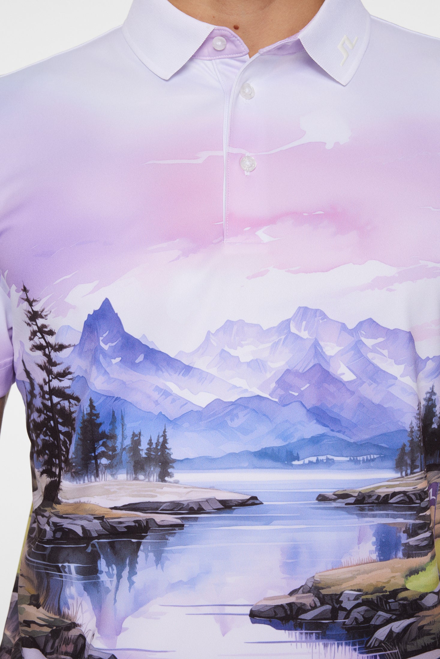 Samuel Polo / Landscape Watercolor purple L - Image 6