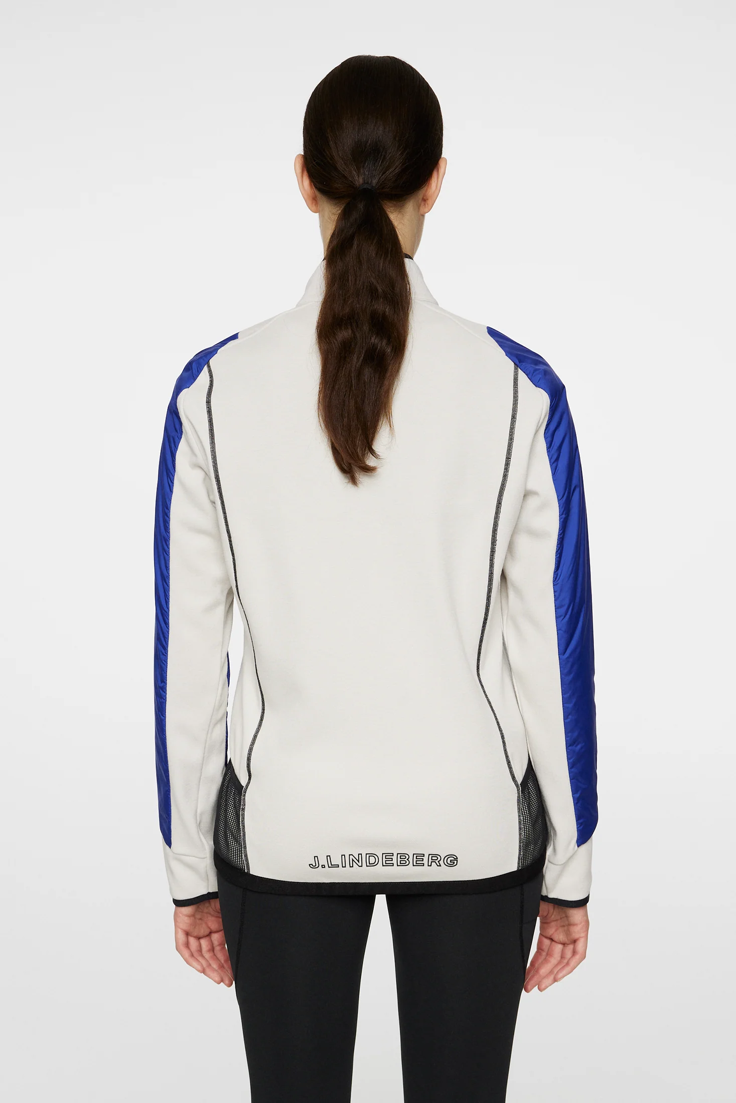 Sanaa Hybrid Jacket / Moonbeam Melange - Image 4
