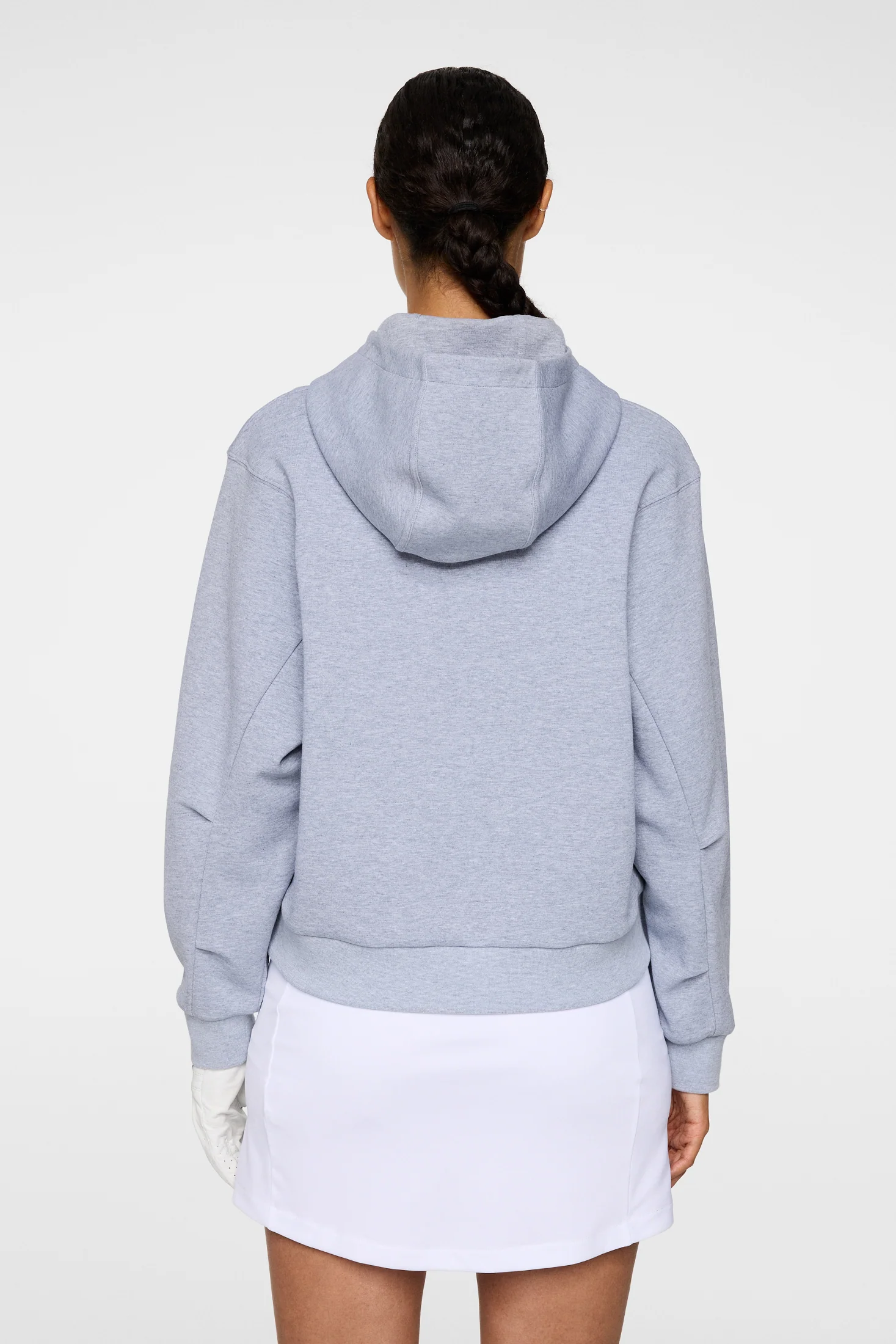 Sandie Hoodie / Medium Grey Melange - Image 3
