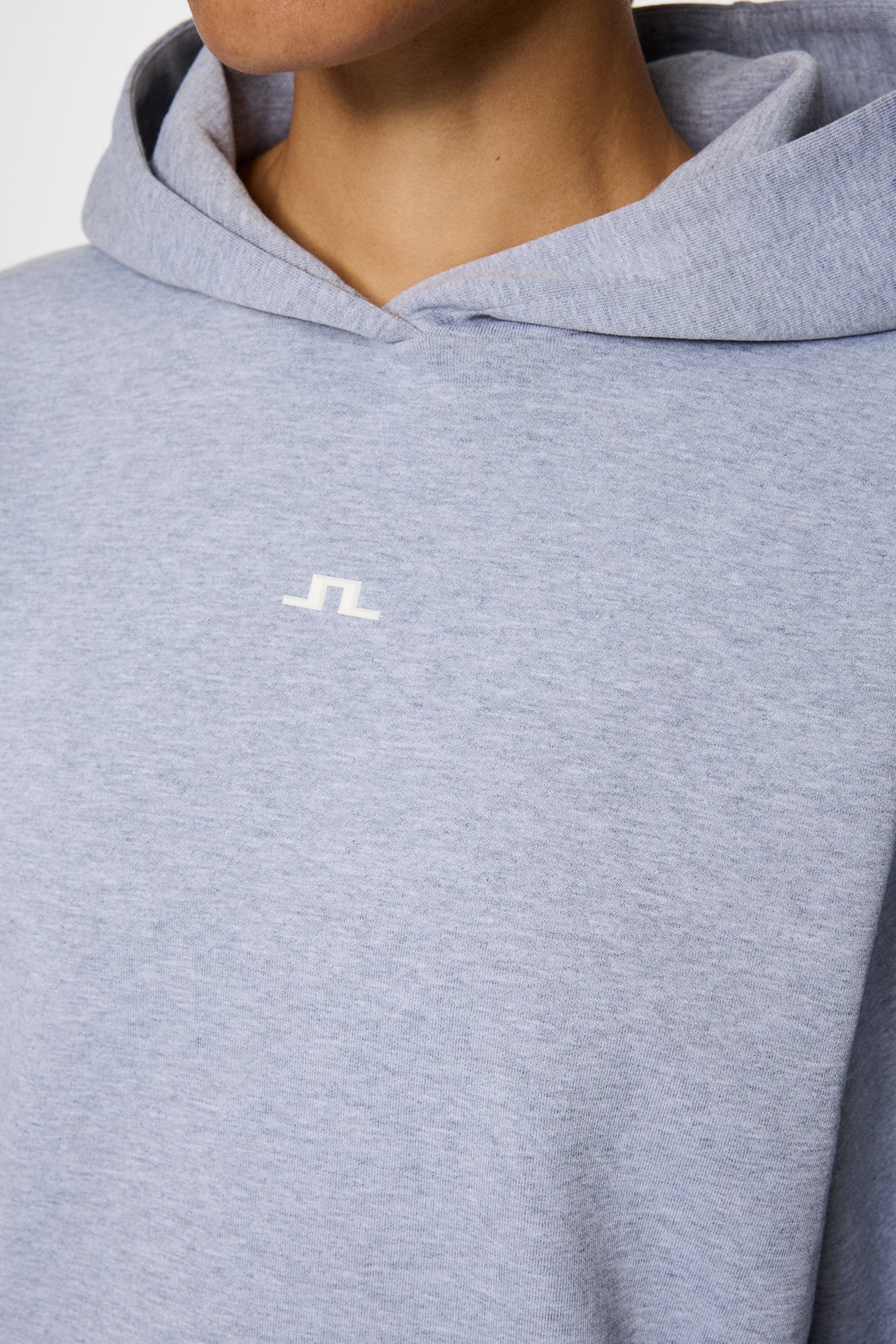 Sandie Hoodie / Medium Grey Melange - Image 6