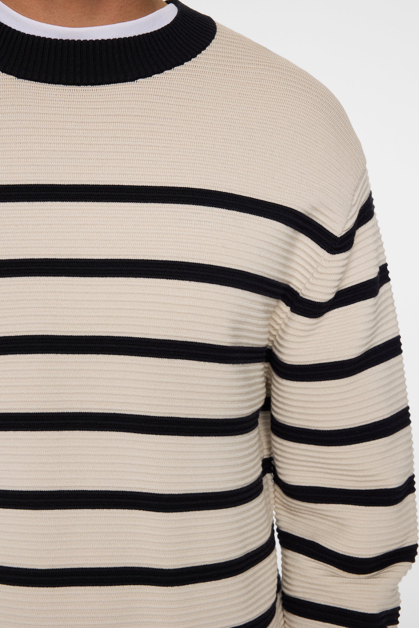 Sawyer Stripe Crew Neck / Moonbeam - Image 7