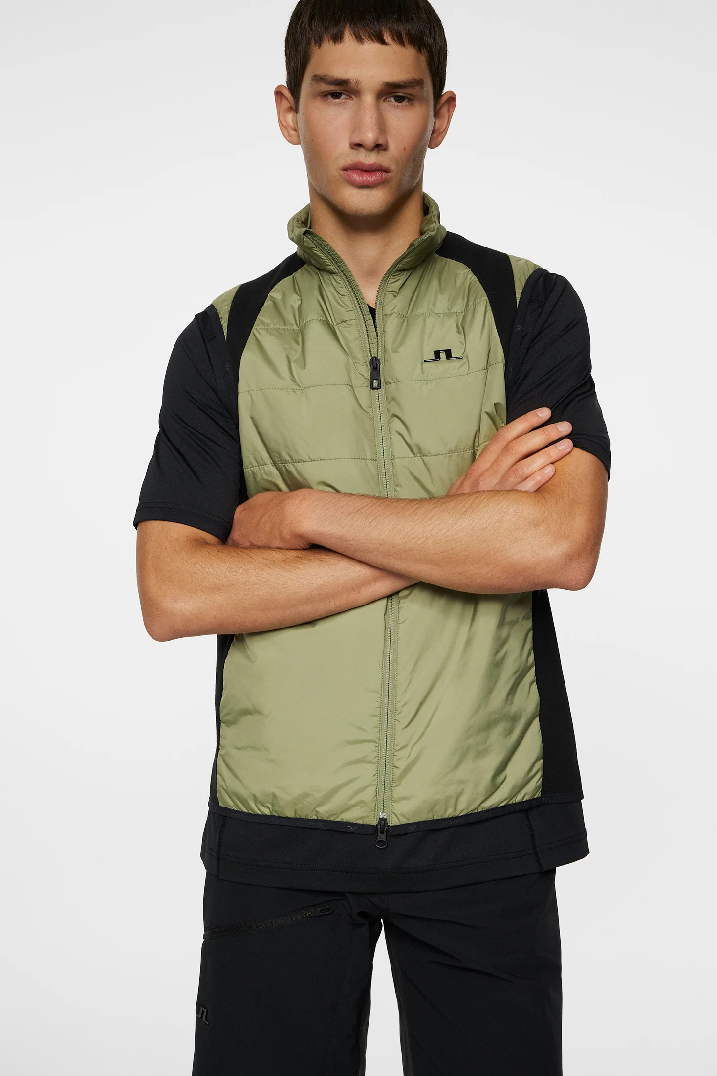 Scott Hybrid Vest / Oil Green - Image 6