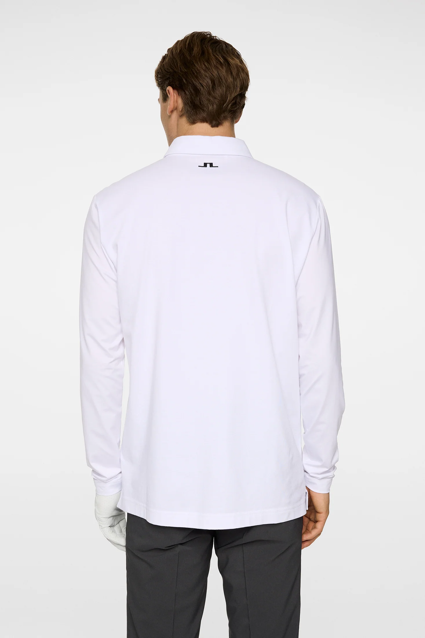Sean Hybrid LS Polo / White - Image 3