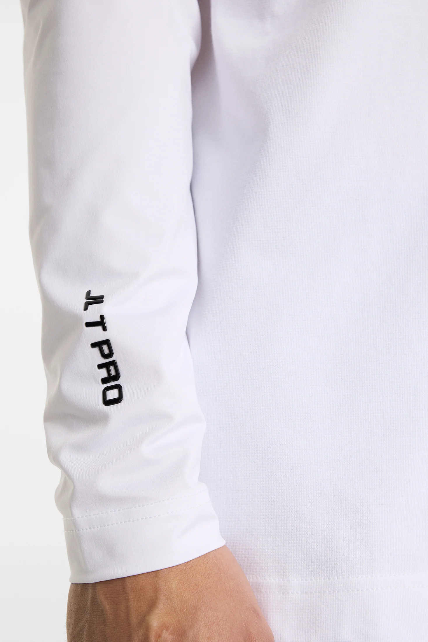 Sean Hybrid LS Polo / White - Image 6