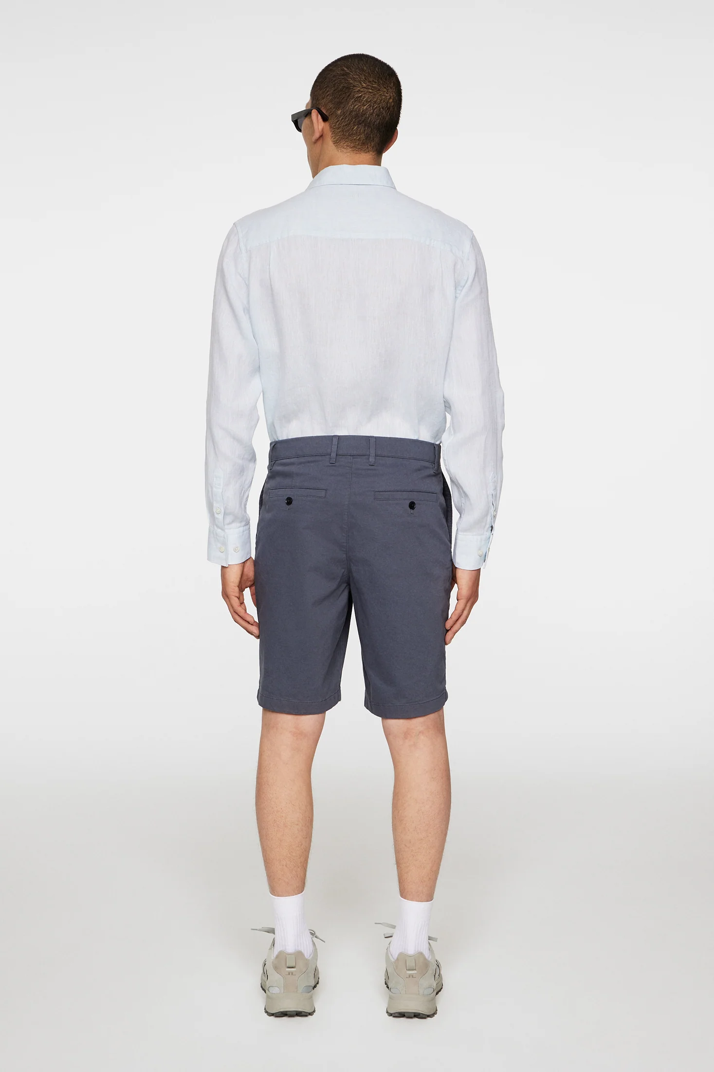 Shane Cloud Satin Shorts / Ombre Blue - Image 3