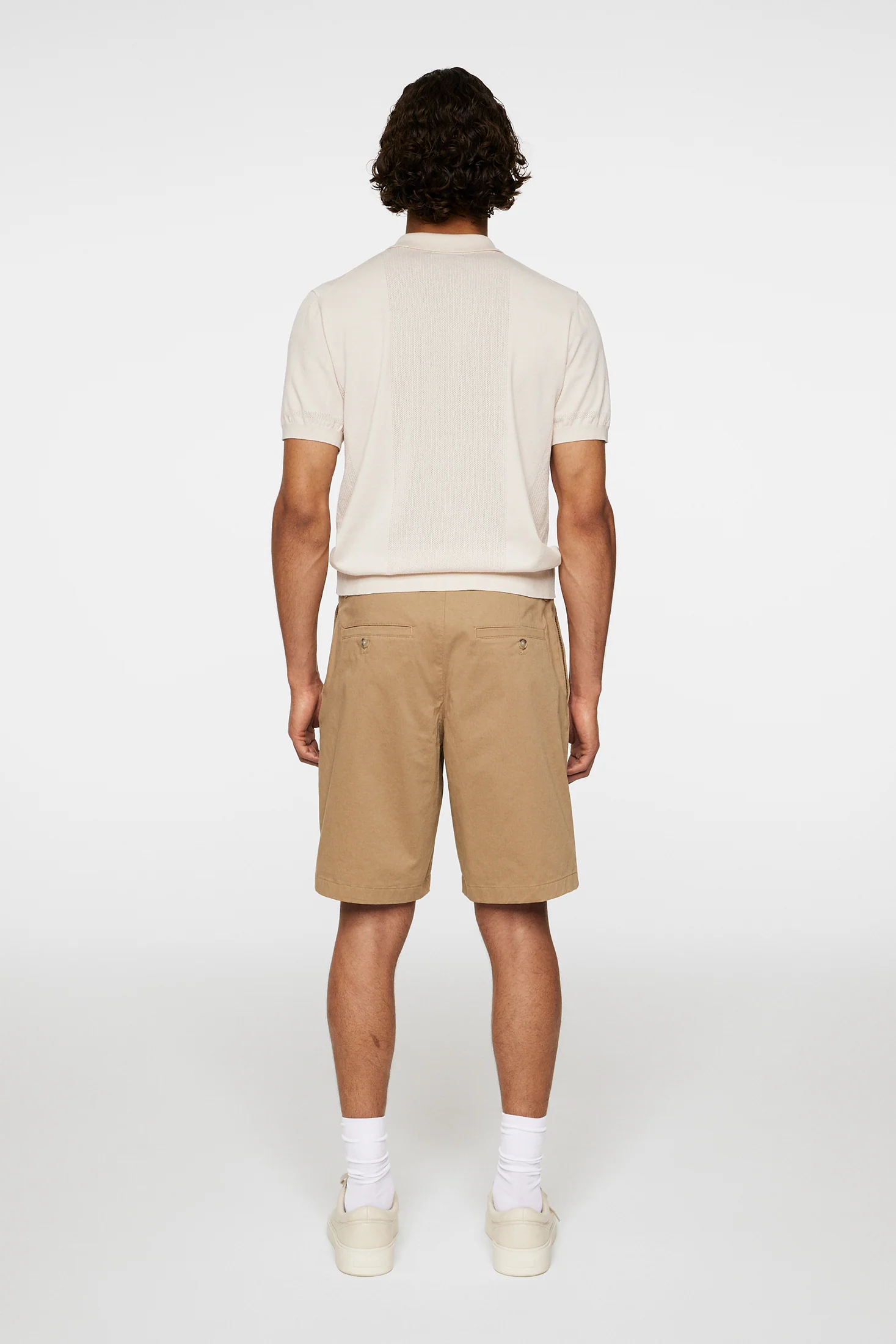 Shane Cloud Satin Shorts / Sepia Tint - Image 3