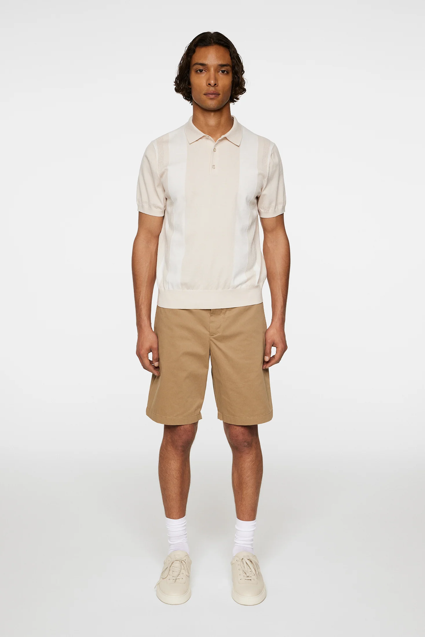 Shane Cloud Satin Shorts / Sepia Tint - Image 4