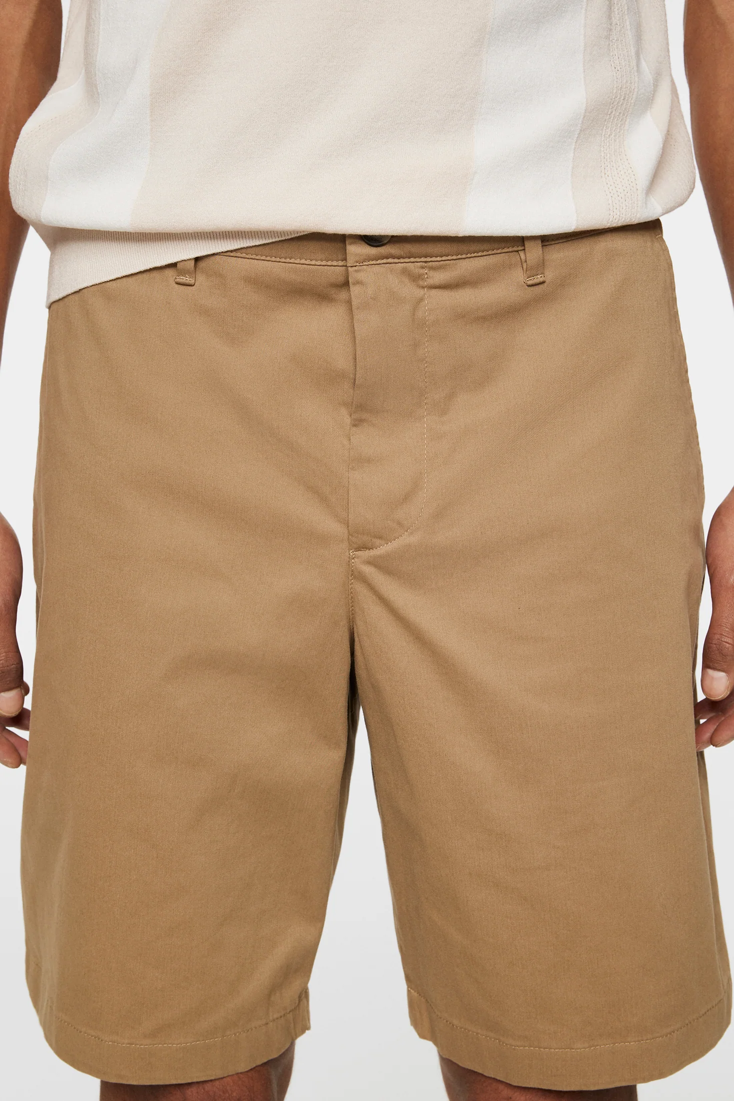 Shane Cloud Satin Shorts / Sepia Tint - Image 5