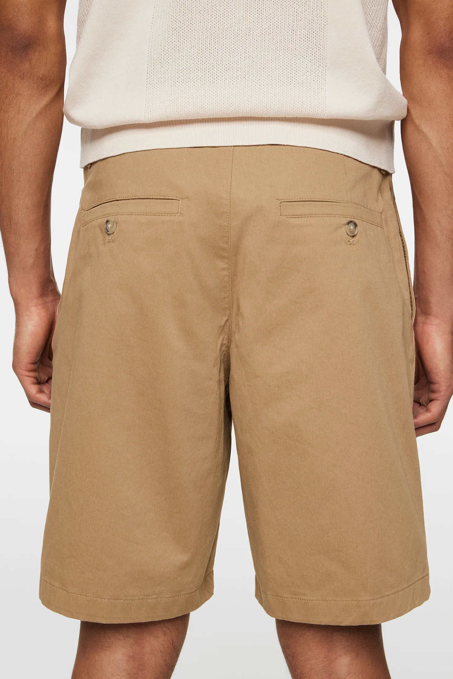 Shane Cloud Satin Shorts / Sepia Tint - Image 6