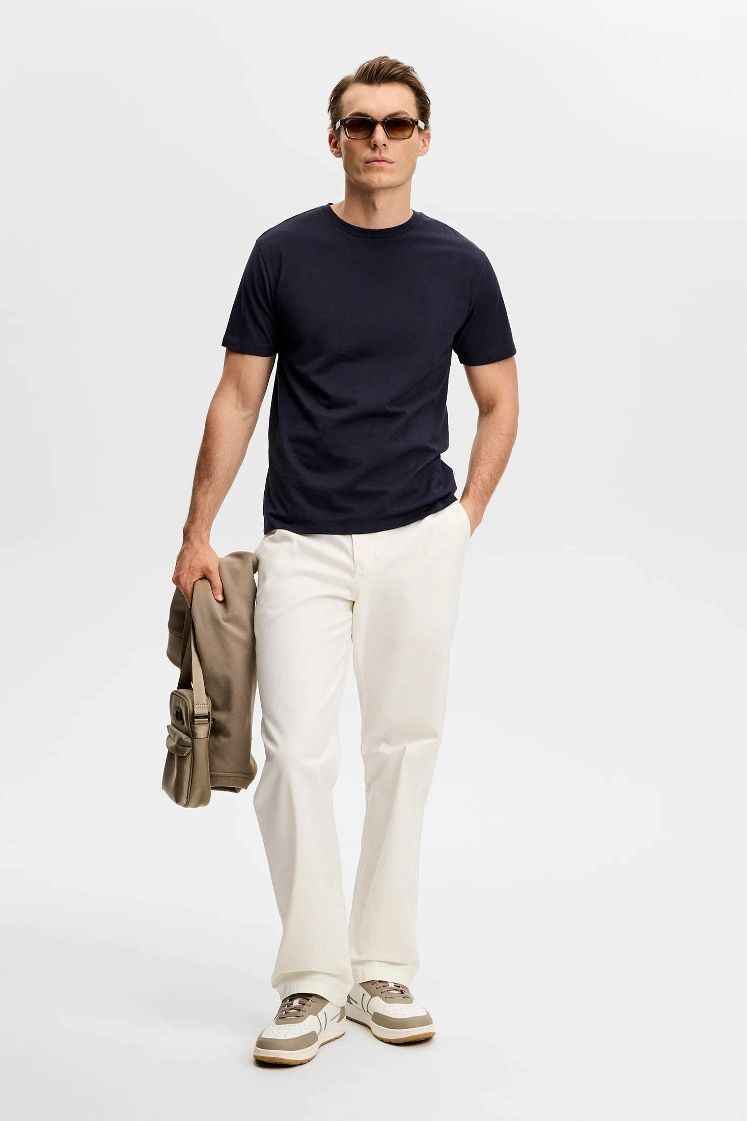 Sid Basic T-Shirt / JL Navy - Image 4