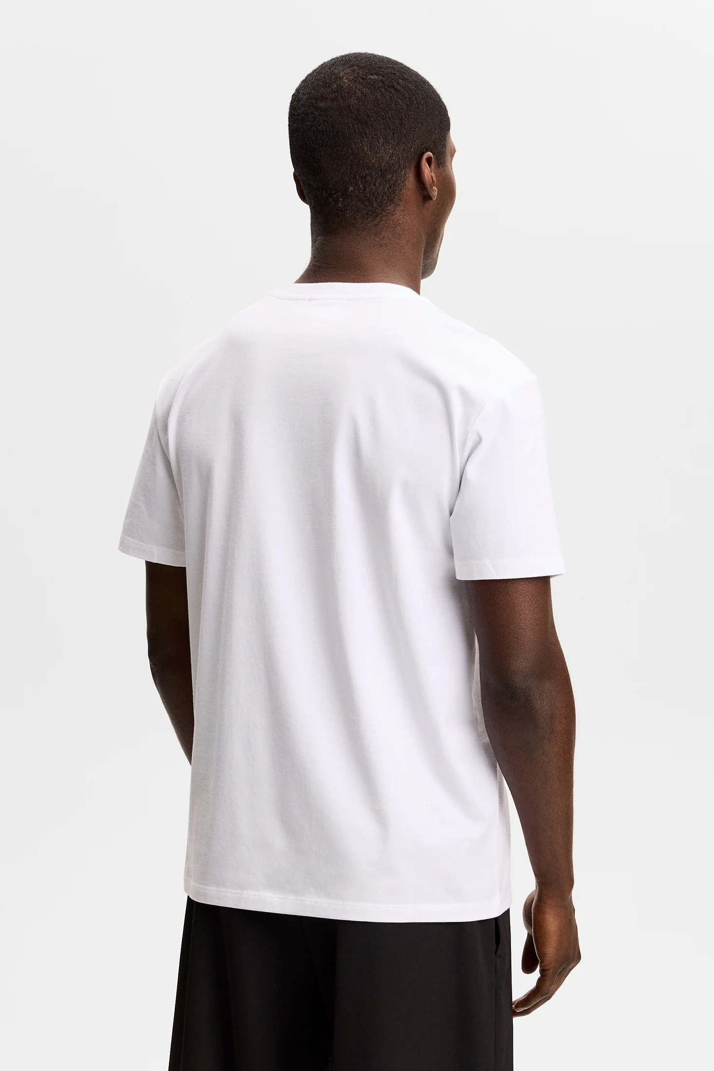 Sid Basic T-Shirt / White - Image 3