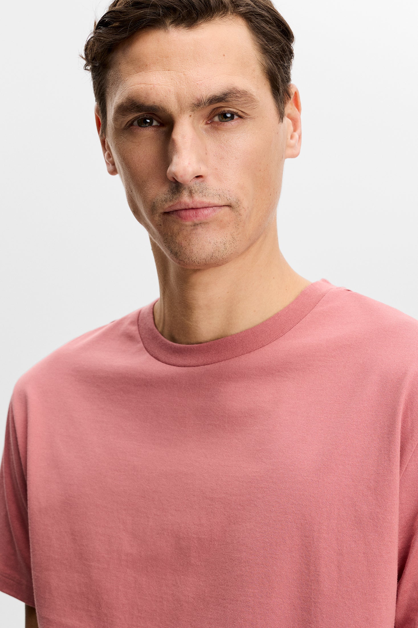 Sid Basic T-Shirt / Withered Rose - Image 6