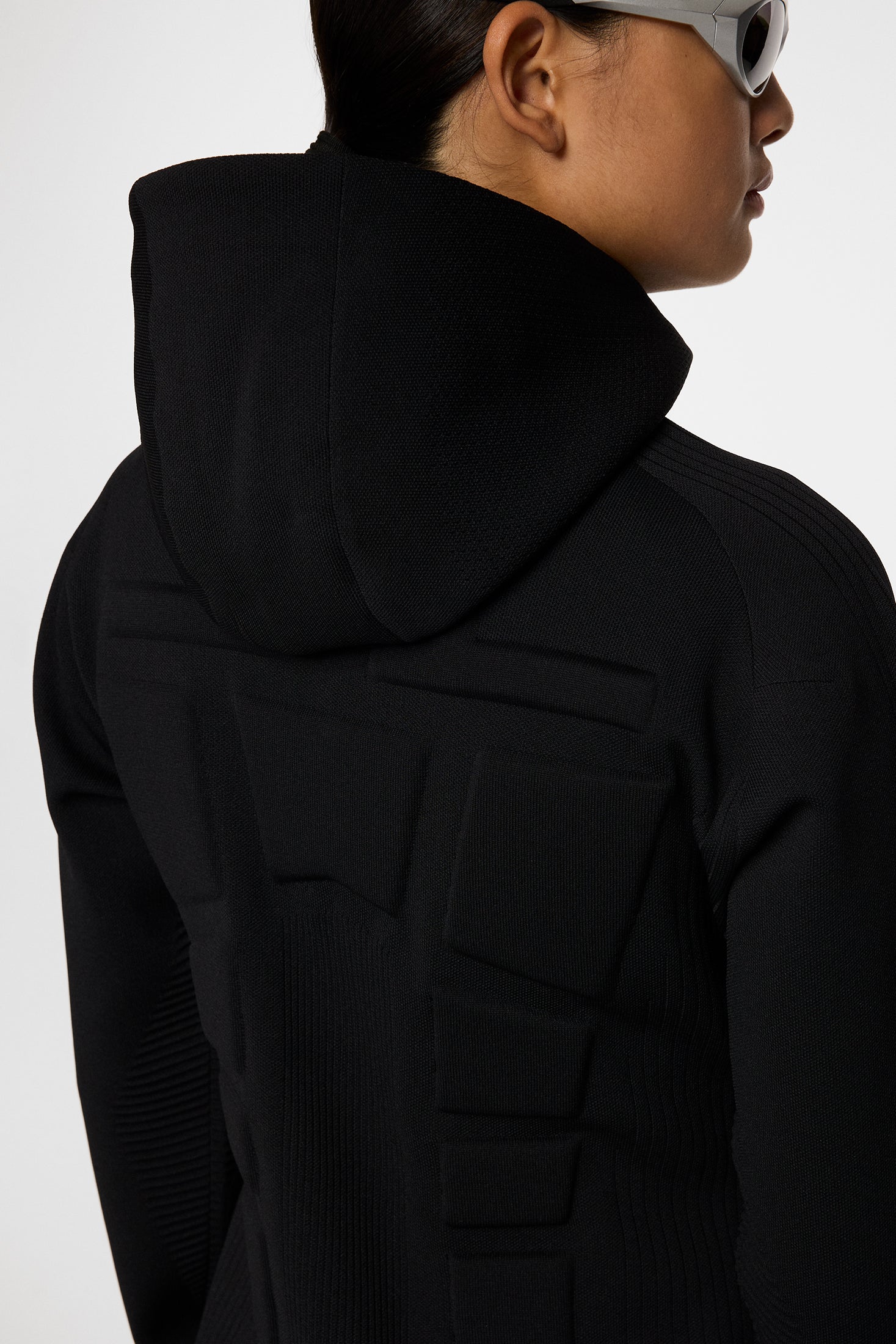 Solarcore Knit Zip Sweater / Black - Image 6