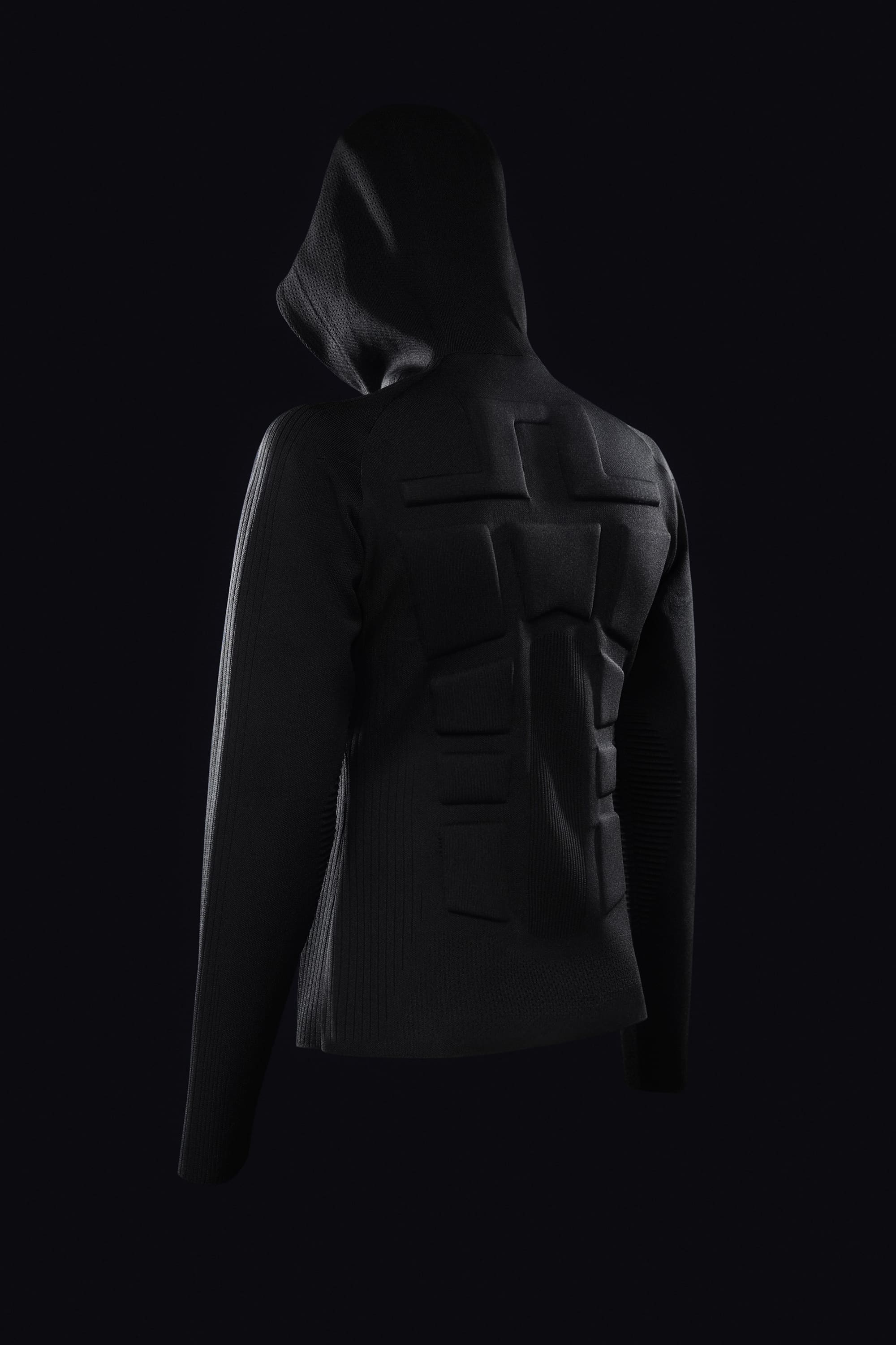 Solarcore Knit Zip Sweater / Black - Image 8