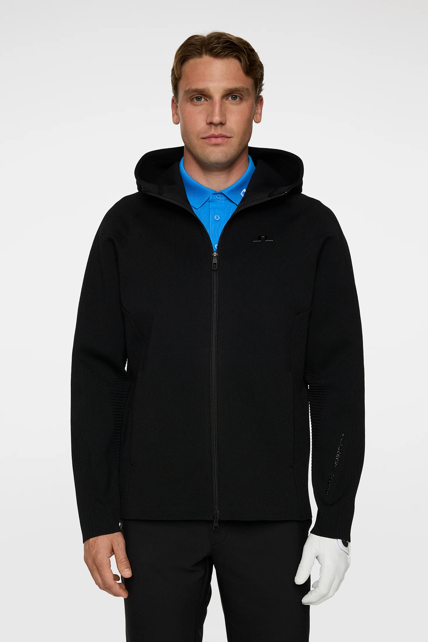 Solarcore Knit Zip Sweater / Black - Image 3
