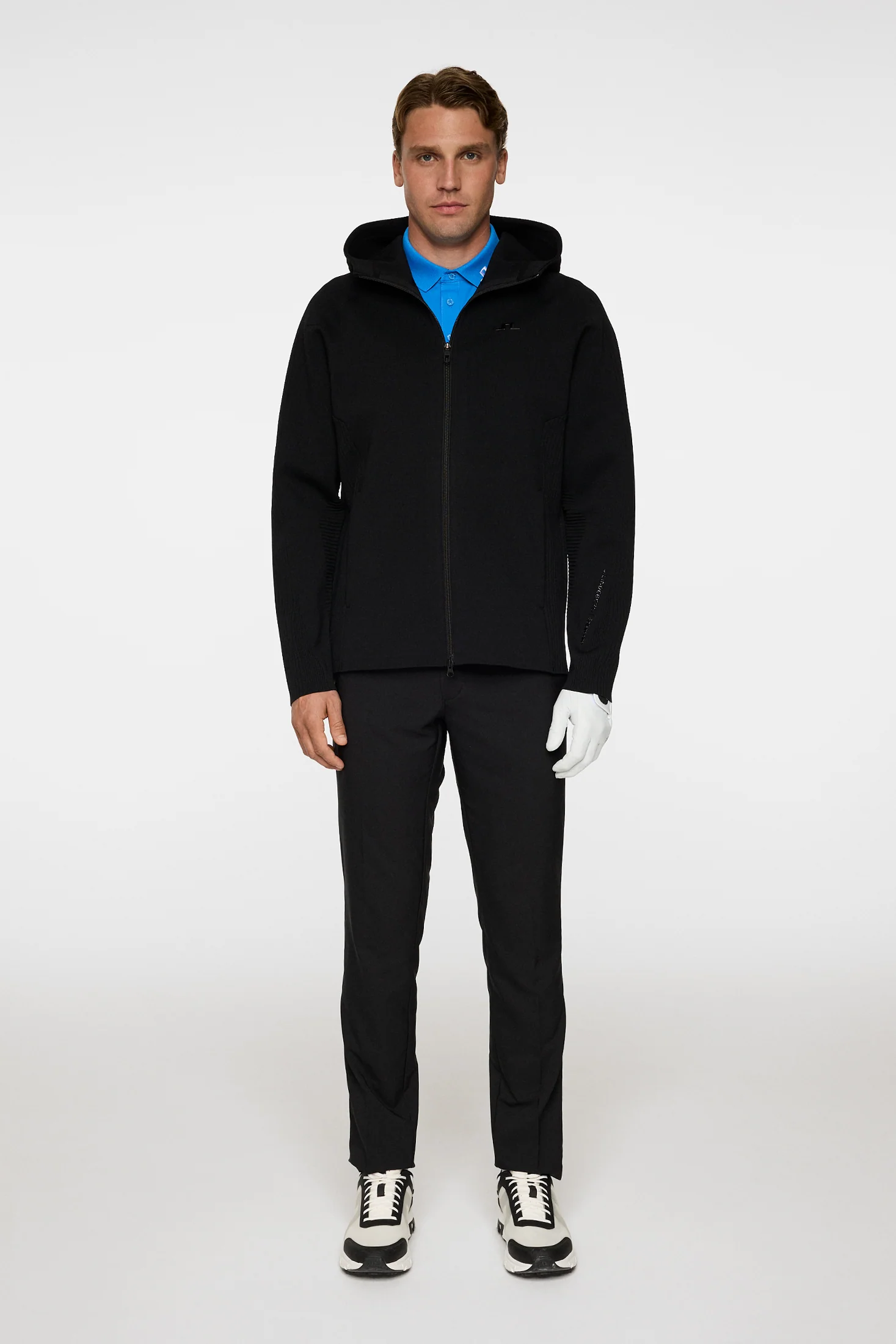 Solarcore Knit Zip Sweater / Black - Image 5