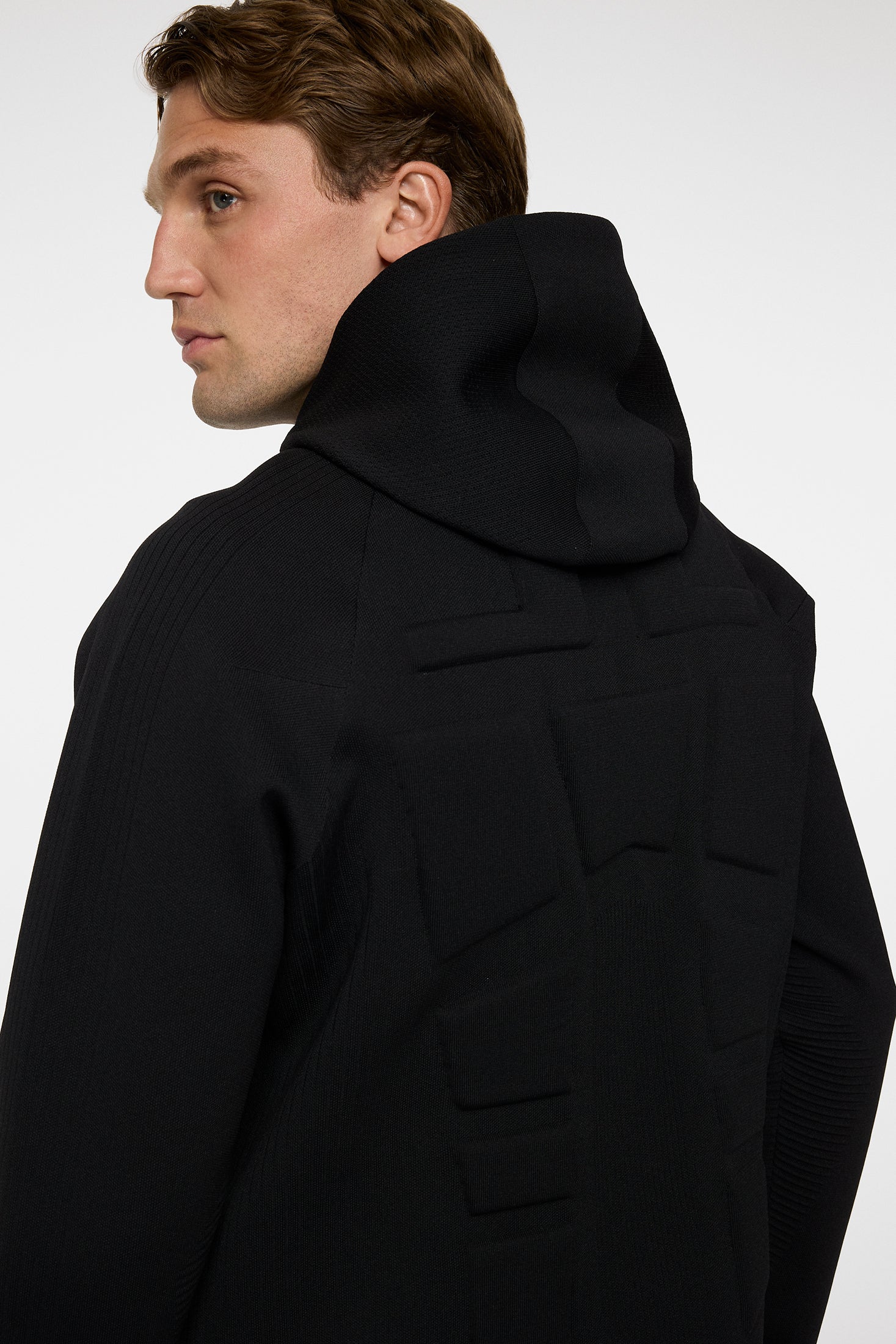 Solarcore Knit Zip Sweater / Black - Image 6