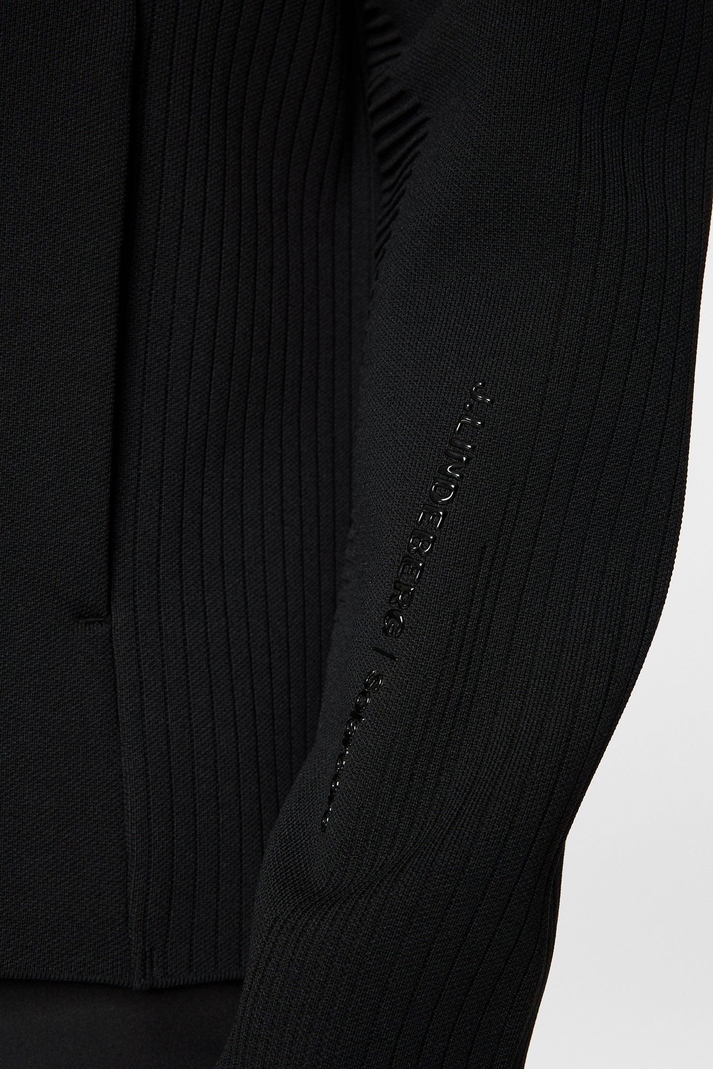 Solarcore Knit Zip Sweater / Black - Image 7