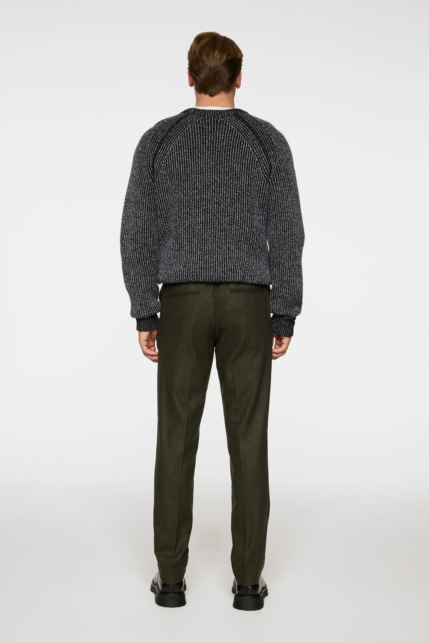 Soren Cash Flannel Pants / Forest Green - Image 3