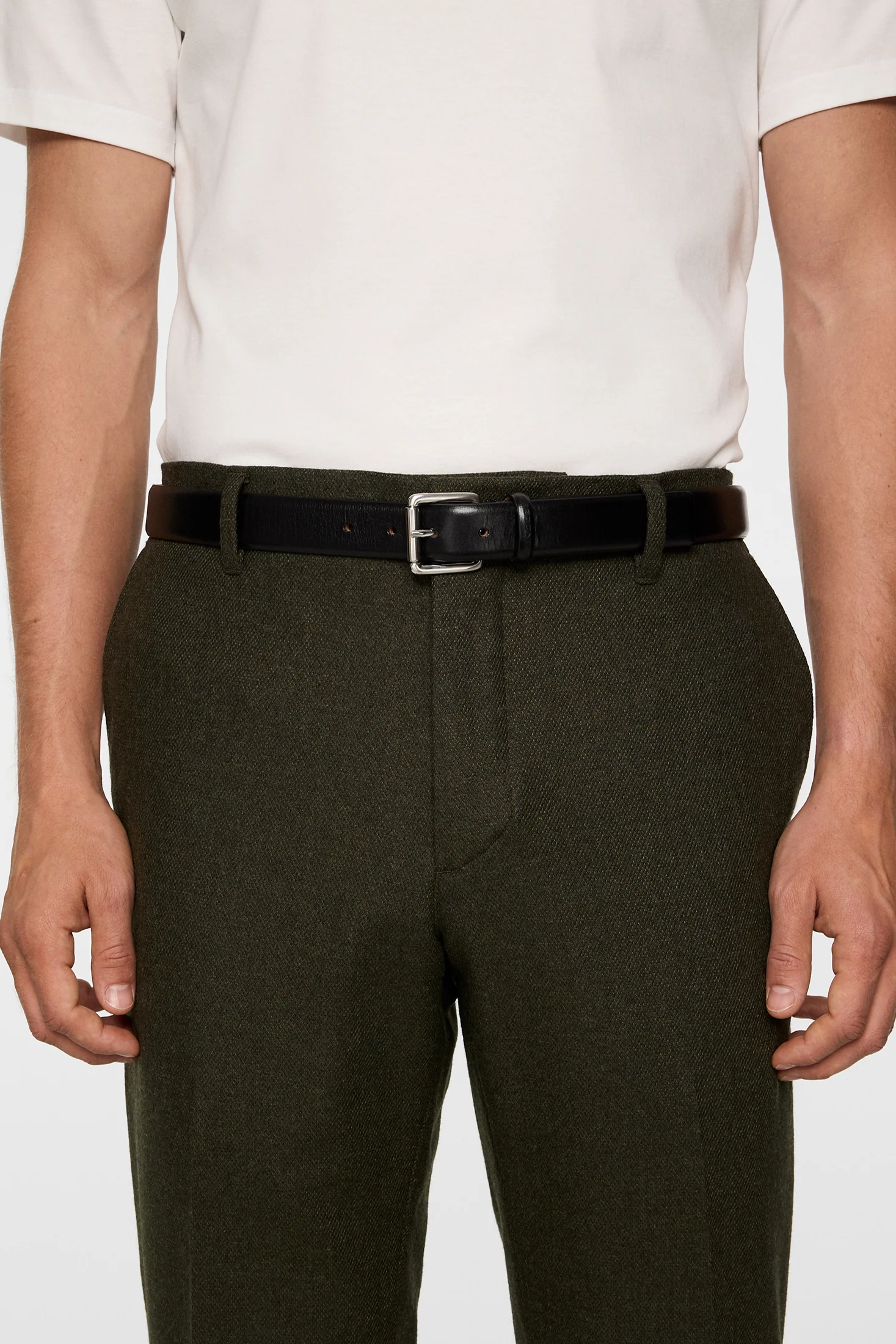 Soren Cash Flannel Pants / Forest Green - Image 5