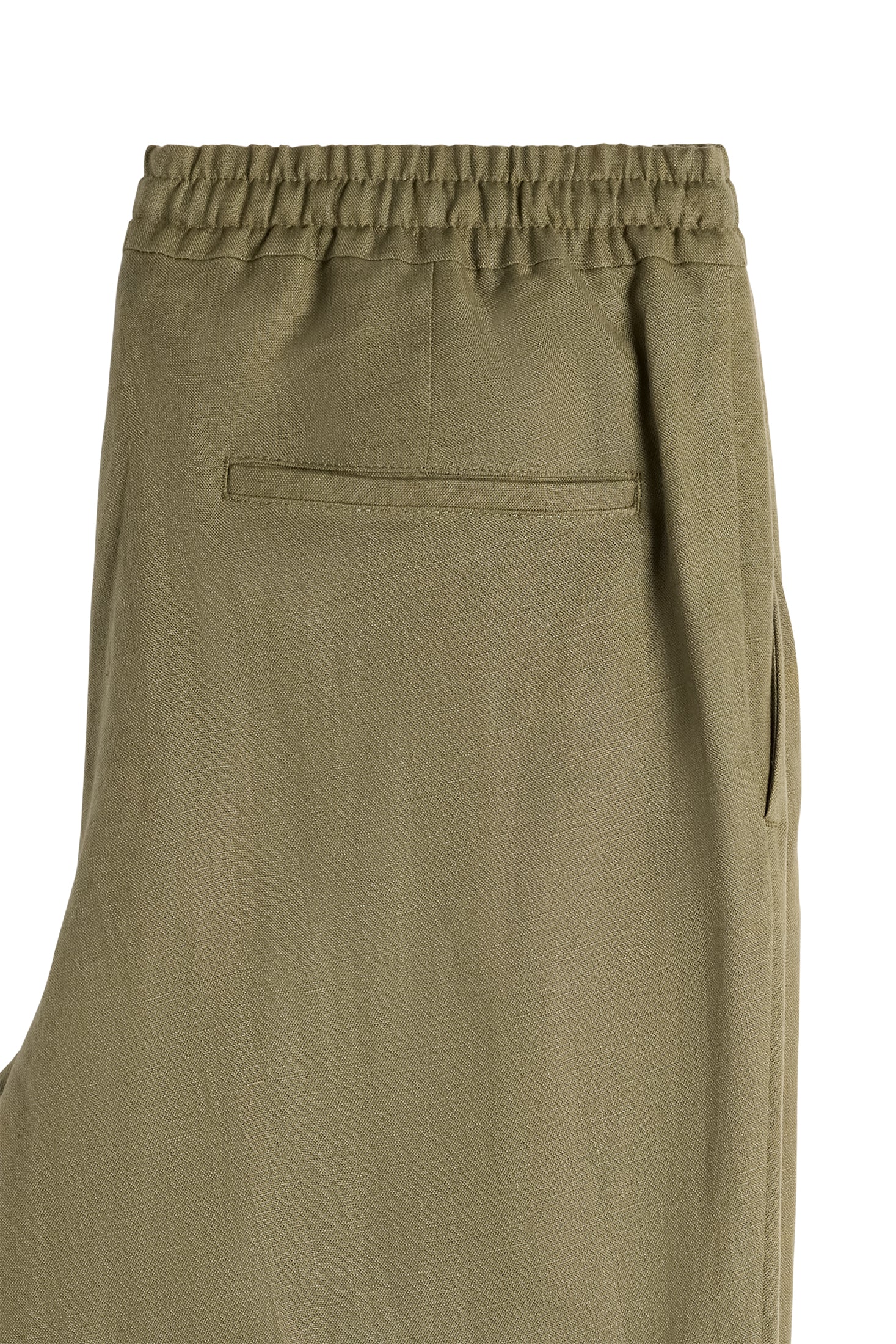 Soren Drape Linen Pants / Kalamata - Image 2