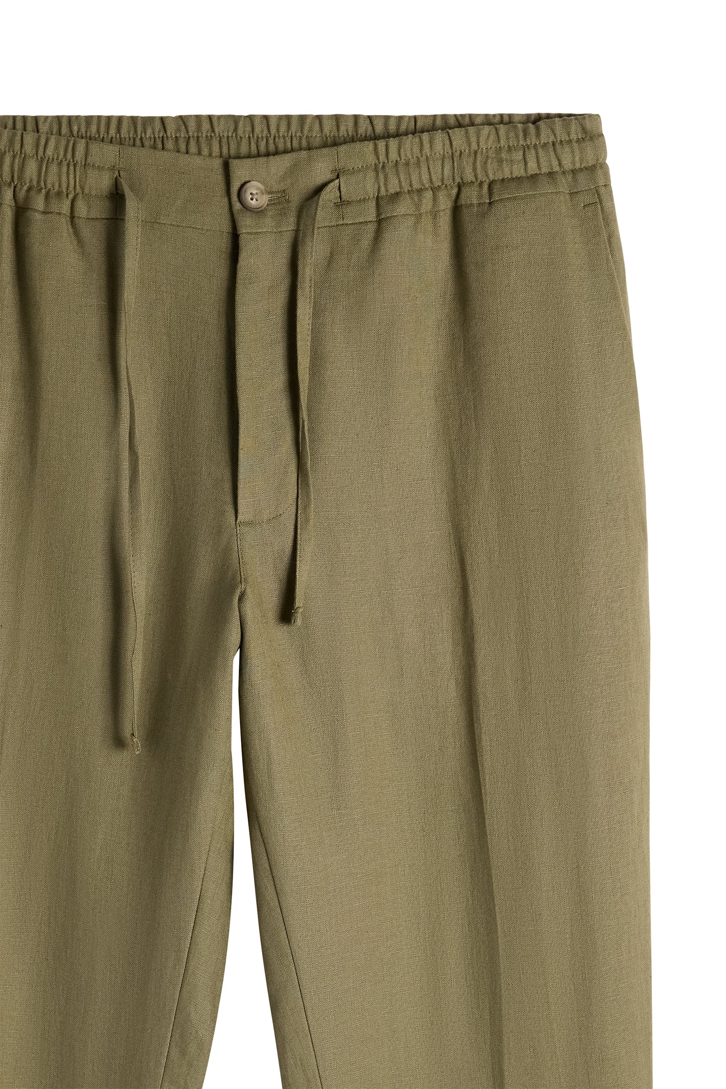 Soren Drape Linen Pants / Kalamata - Image 7
