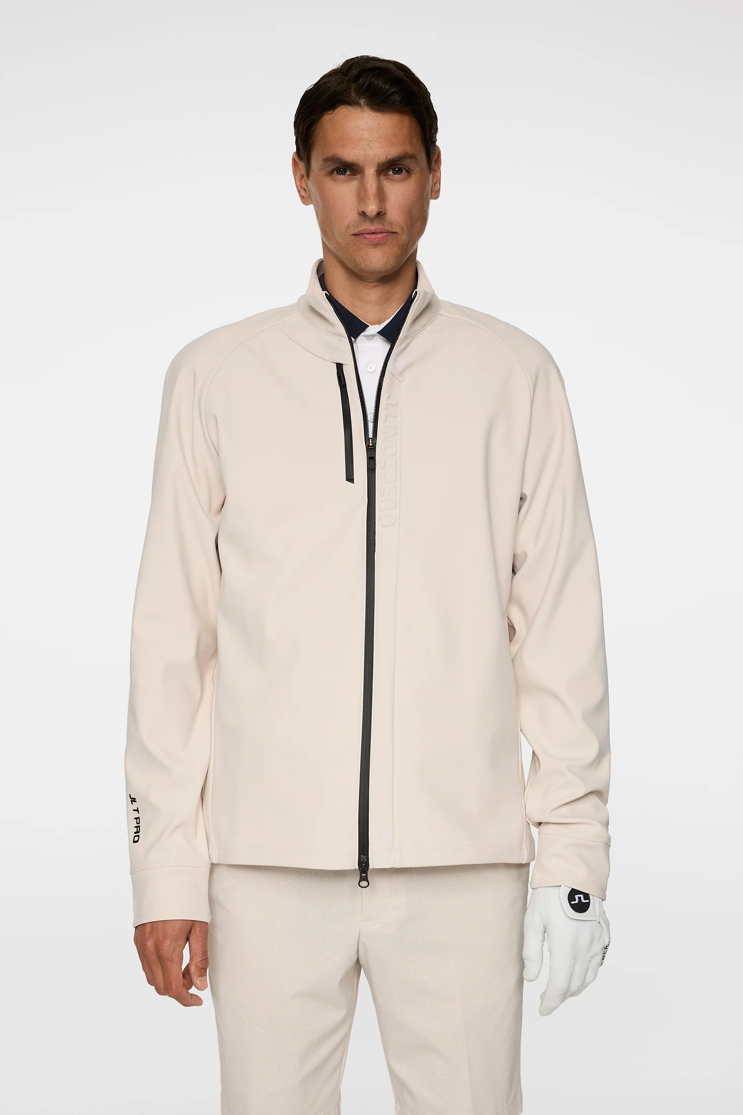 Tayler Zip Mid Layer / Moonbeam - Image 2