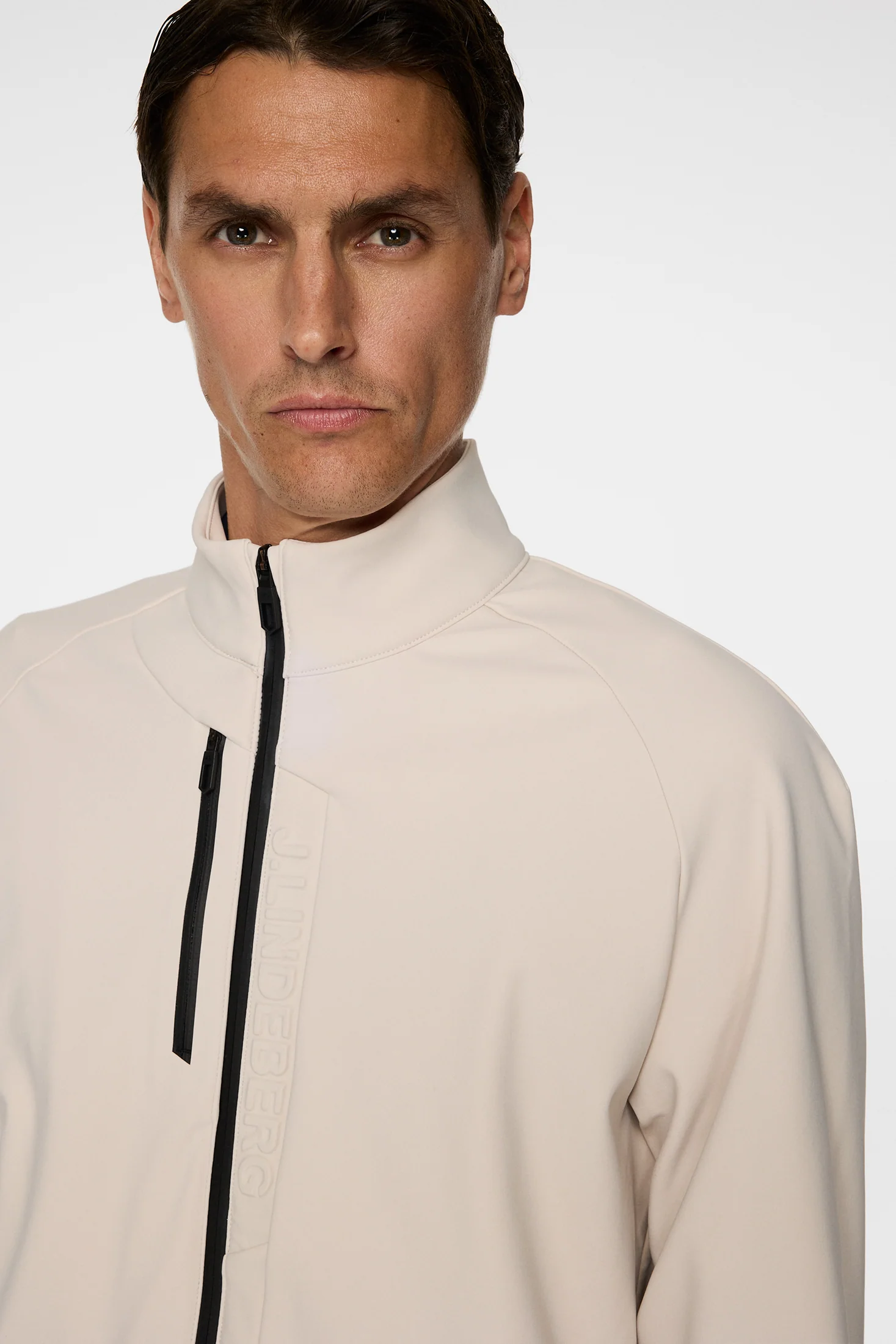 Tayler Zip Mid Layer / Moonbeam - Image 5