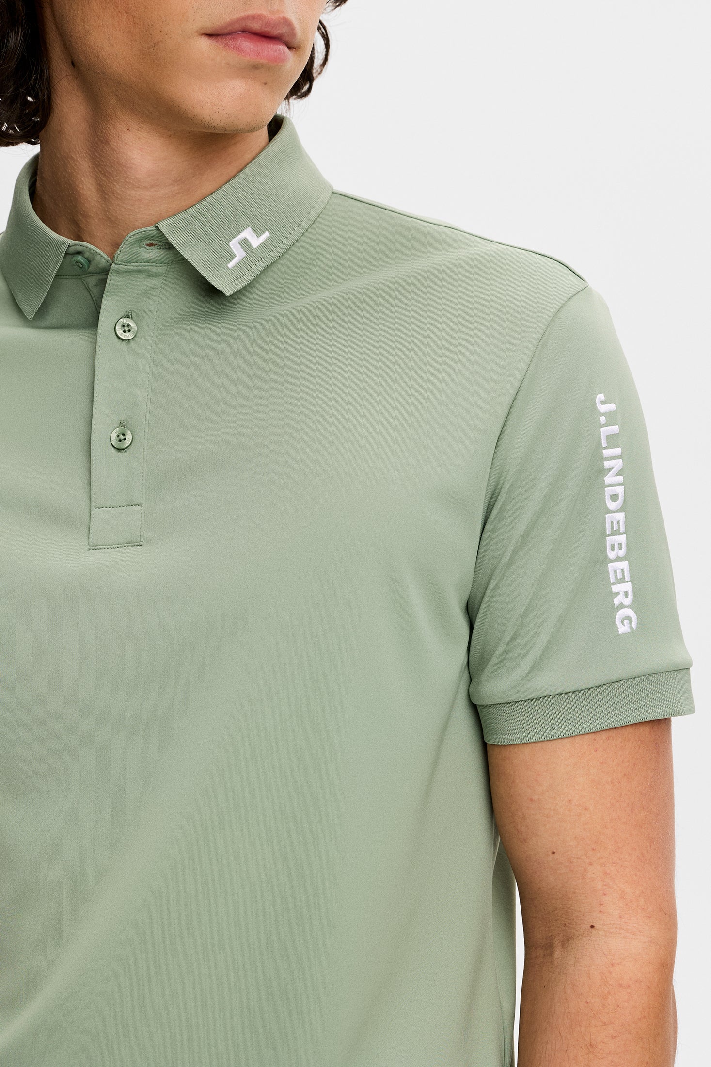 Tour Tech Polo / Hedge Green - Image 5