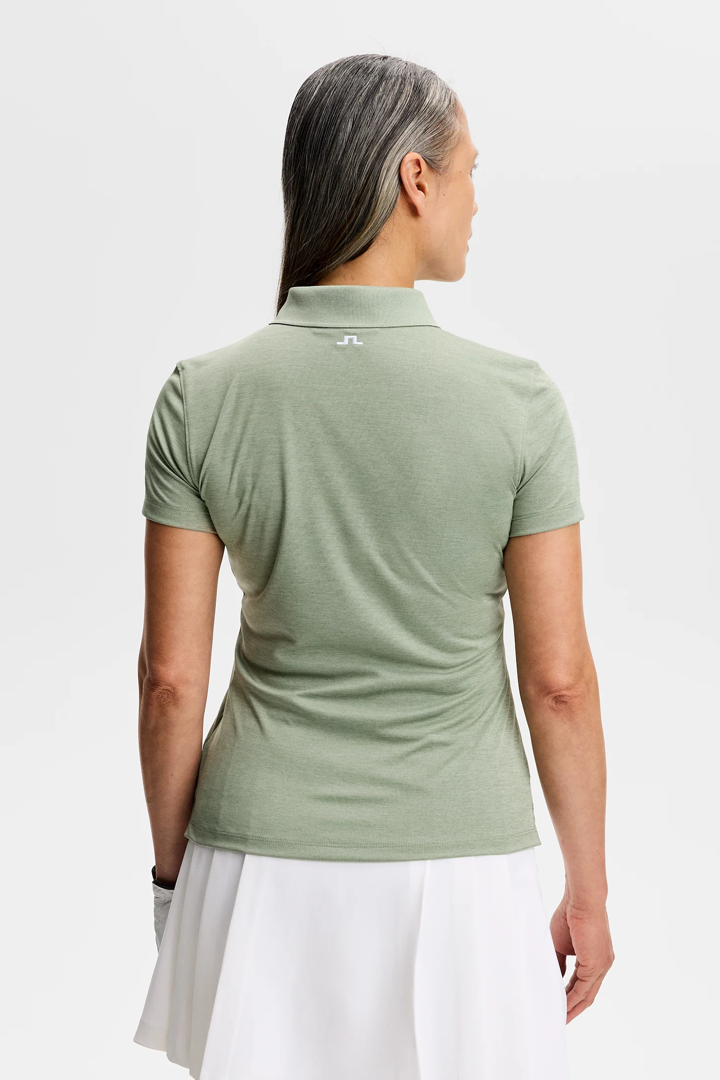 Tour Tech Polo / Hedge Green Melange - Image 3