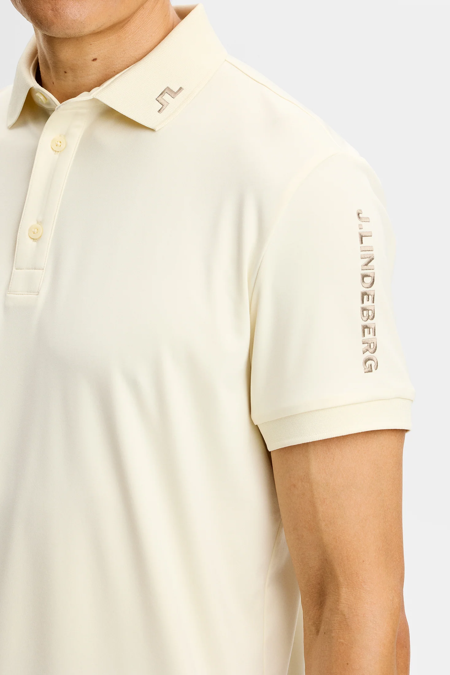 Tour Tech Polo LTD / Lemon Icing - Image 5