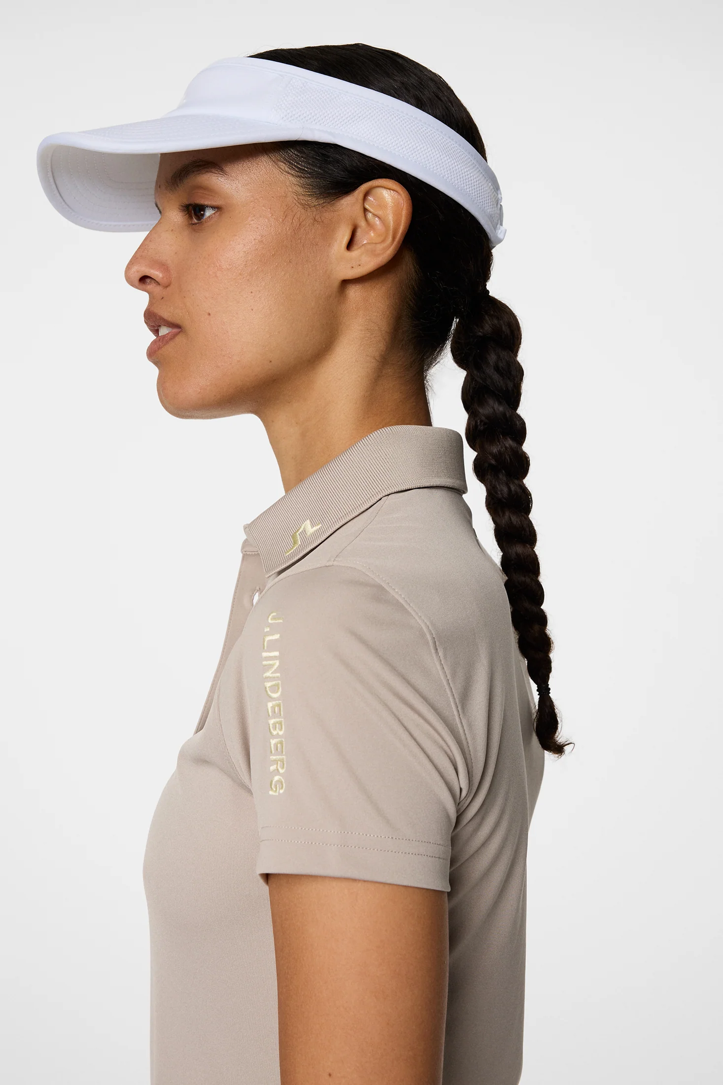 Tour Tech Polo LTD / Oyster Brown - Image 5