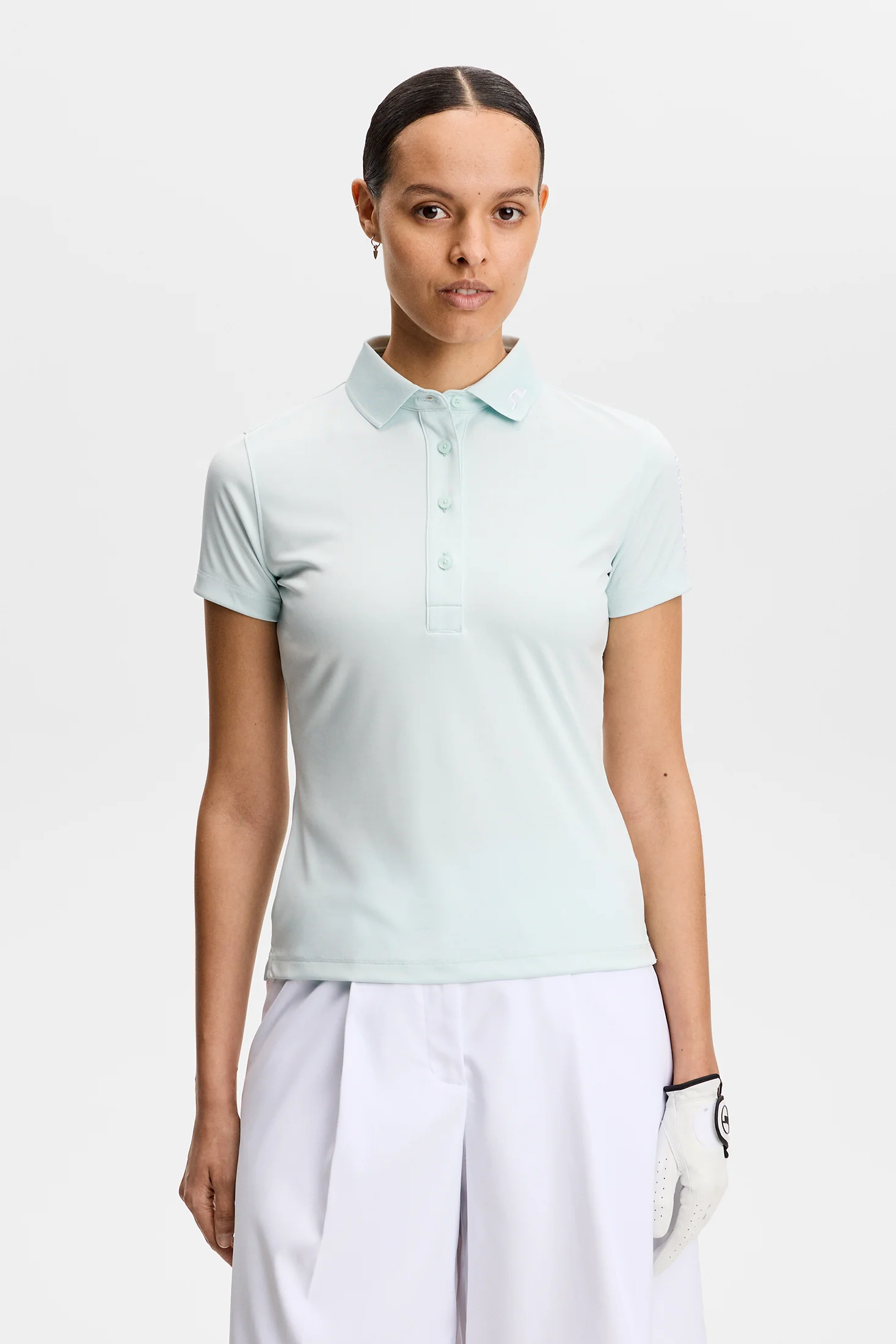 Tour Tech Polo / Skylight Melange - Image 3