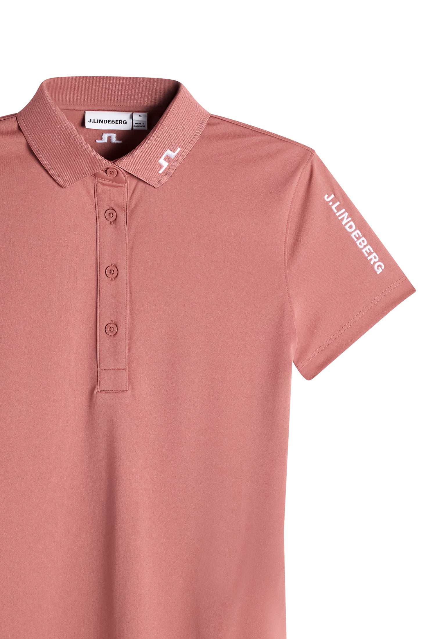 Tour Tech Polo / Withered Rose - Image 6