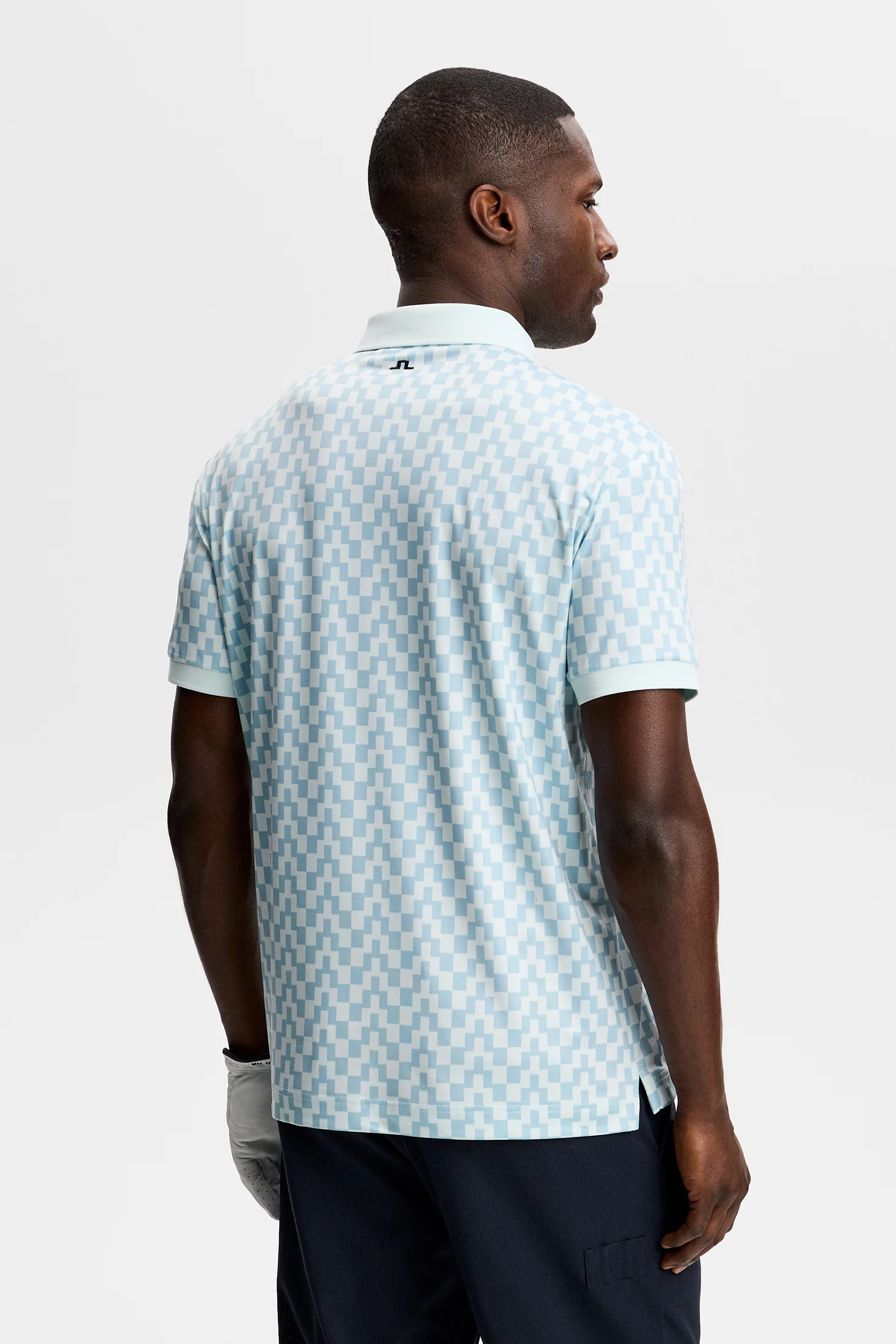 Tour Tech Print Polo / Bridge Stack Skylight M - Image 3
