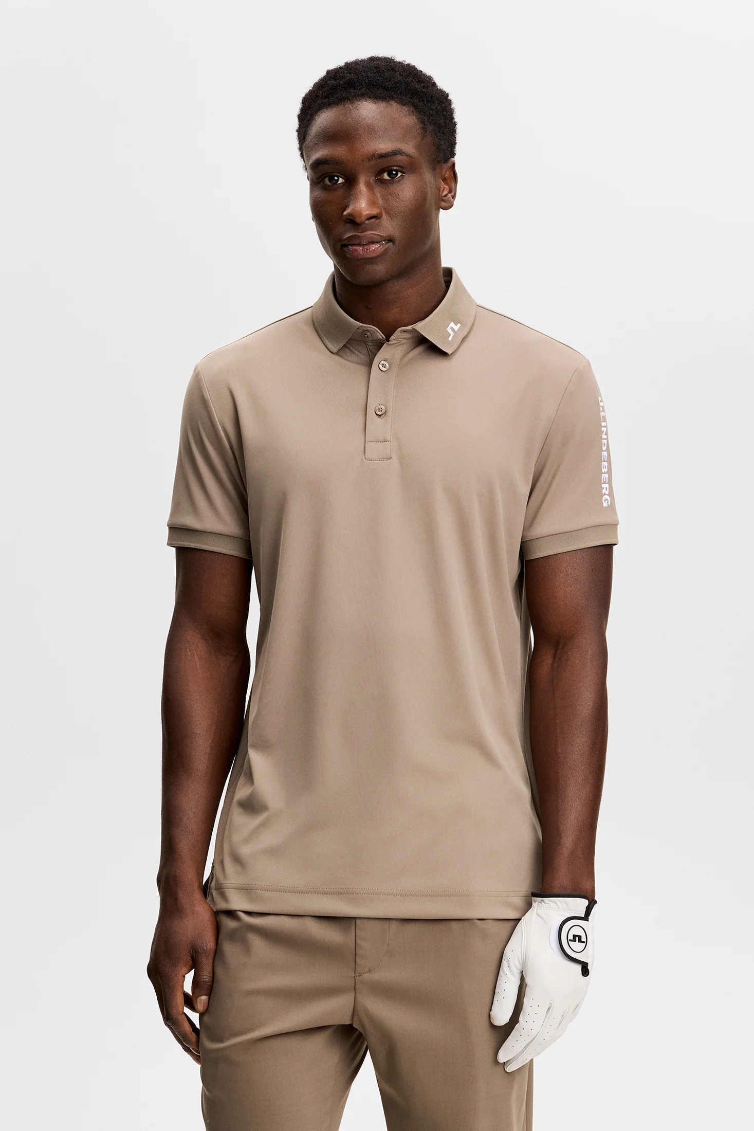 Tour Tech Slim Fit Polo / Brindle - Image 2