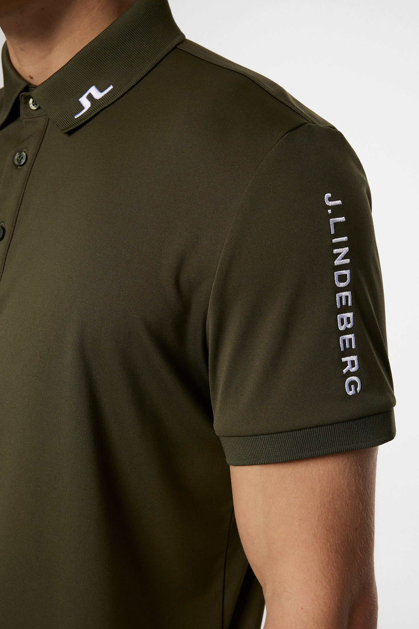 Tour Tech Slim Fit Polo / Forest Green - Image 6